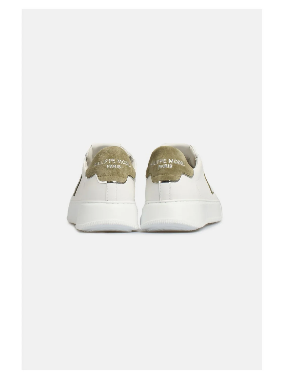 PHILIPPE MODEL Sneaker Uomo Temple low man BTLU VD22 Bianco - Image 3