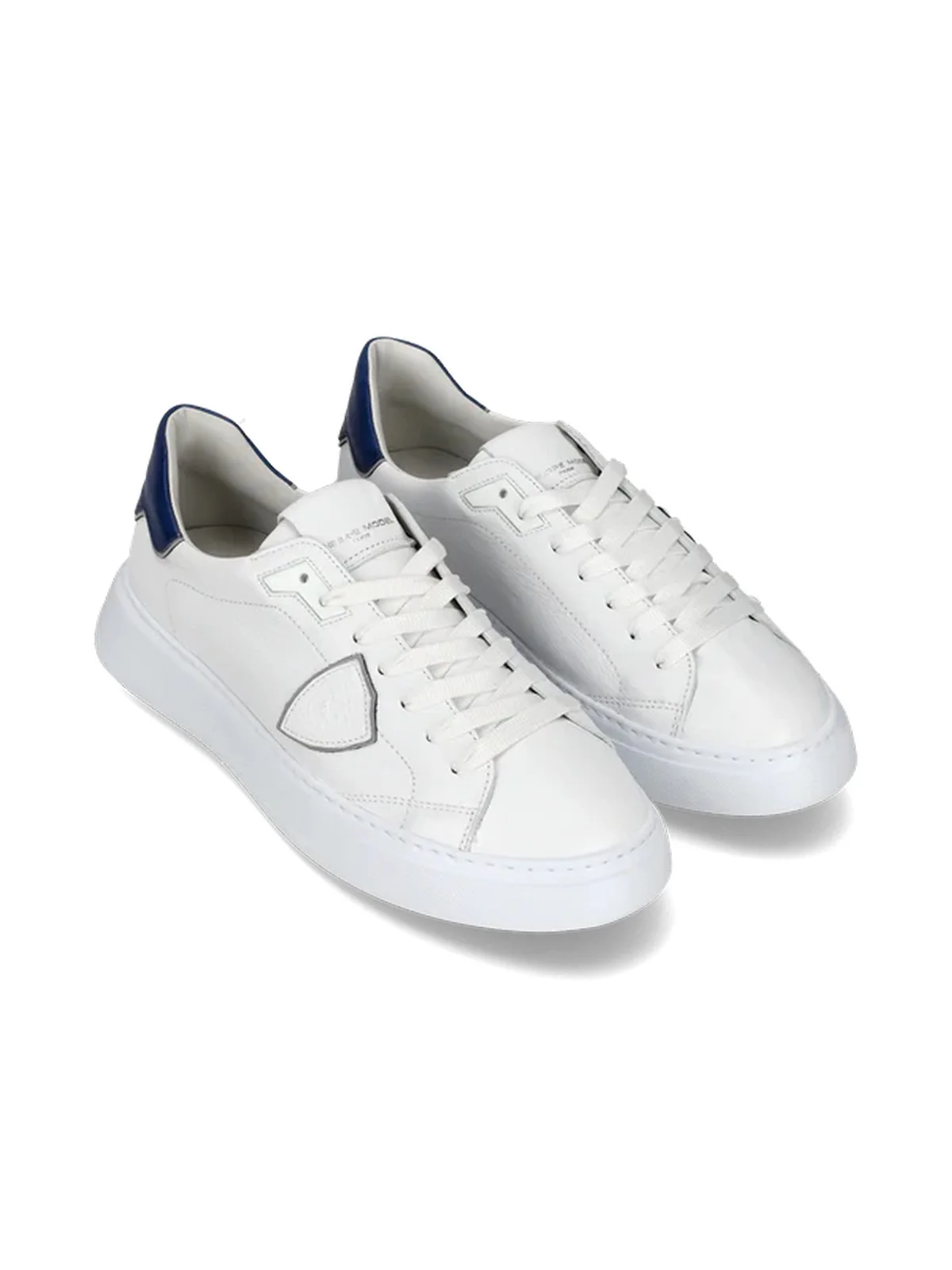 PHILIPPE MODEL Sneaker Uomo Temple low man BTLU WX13 Bianco - Image 6