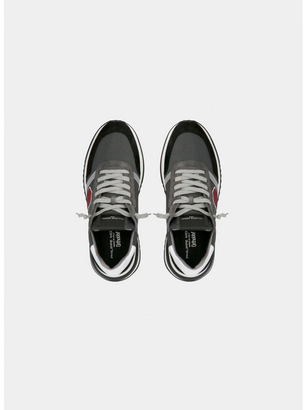 PHILIPPE MODEL Sneaker Uomo Tropez 2.1 TYLU W018 Grigio - Image 6