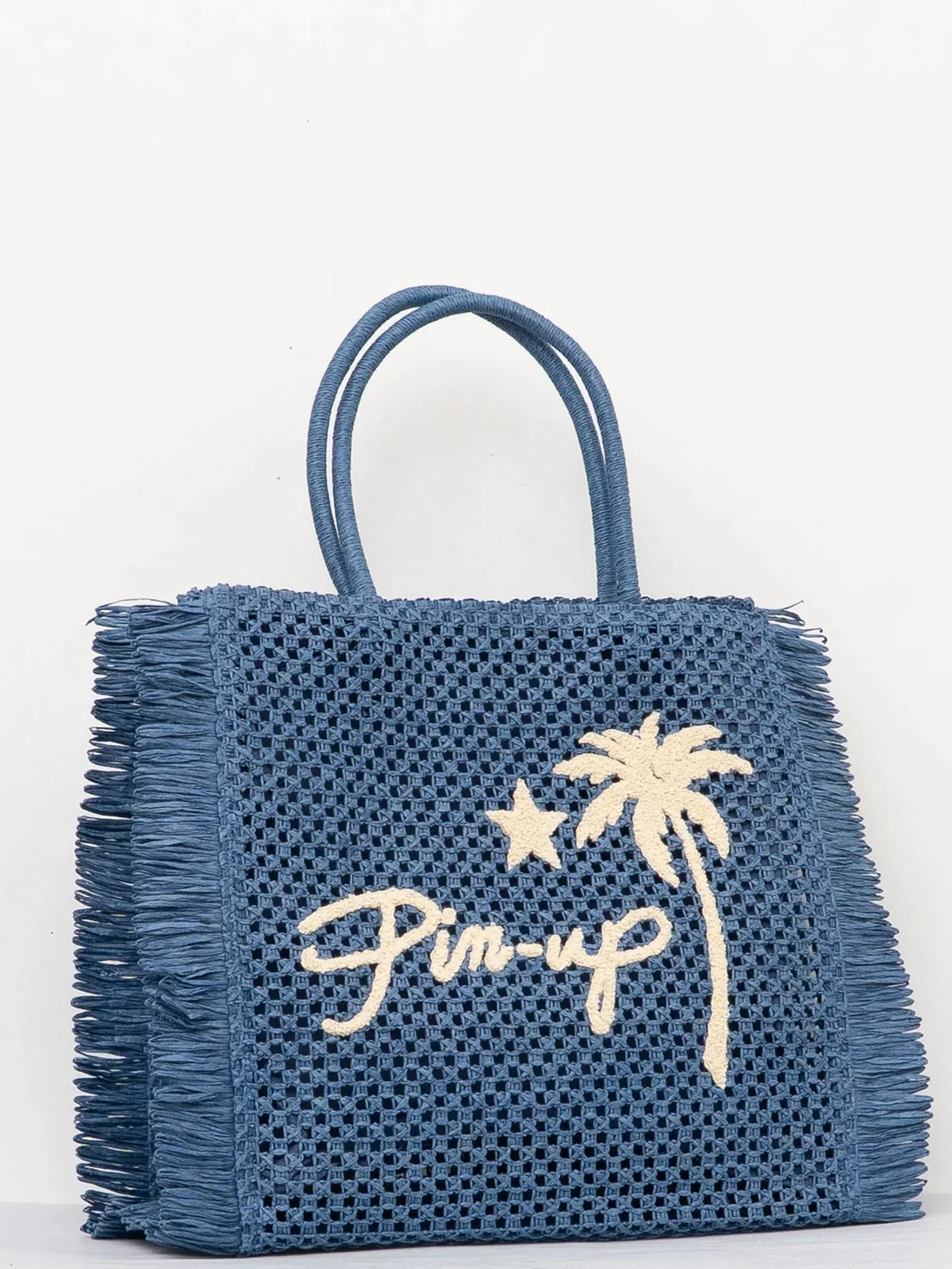 PIN-UP STARS borsa mare Donna  PF323XB 004 Blu - Image 2