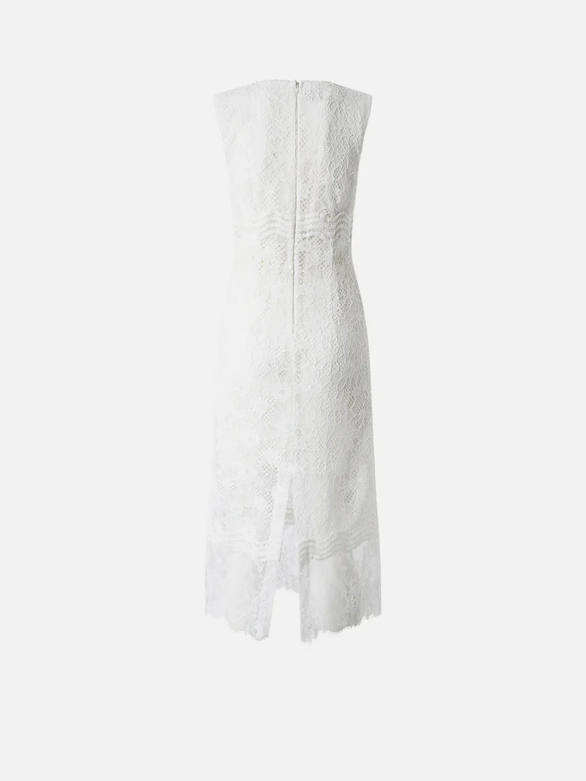 PINKO Abito Donna AUDREY ABITO PIZZO REBRODE 106660-A381 Z05 BIANCO-BIANCANEVE - Image 4