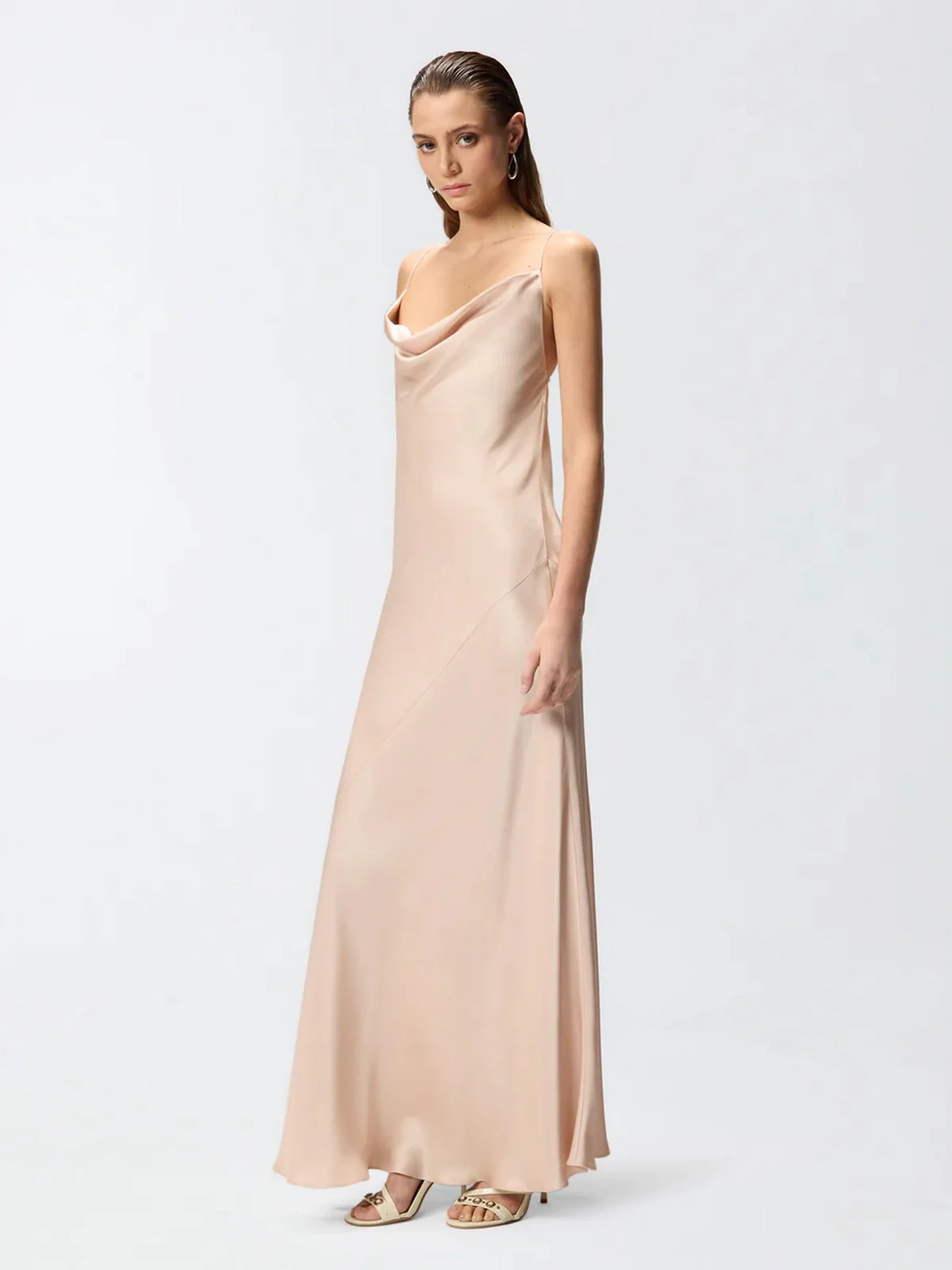 PINKO Abito Donna FARRO ABITO 106587-A1Y5 Q35 ROSA MOGANO - Image 6
