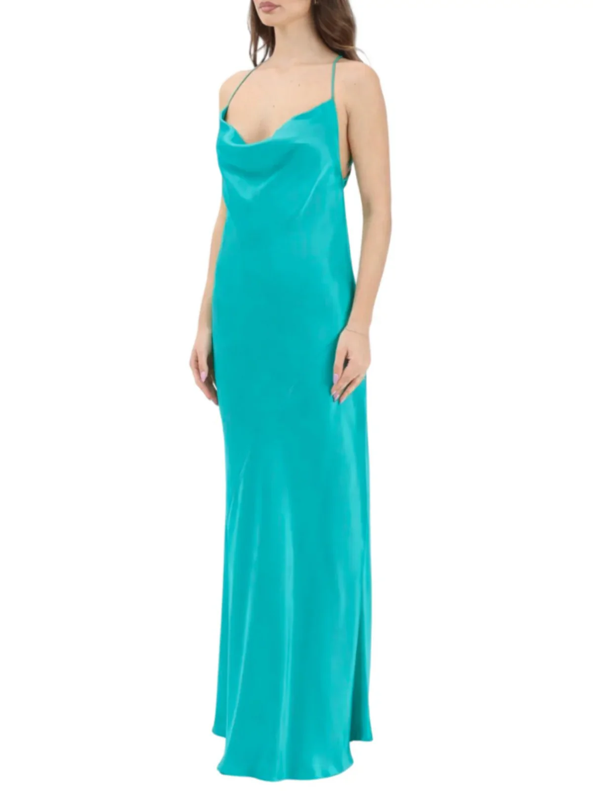 PINKO Abito Donna FARRO ABITO 106587-A1Y5 V76 VERDE MATTONELLA - Image 2