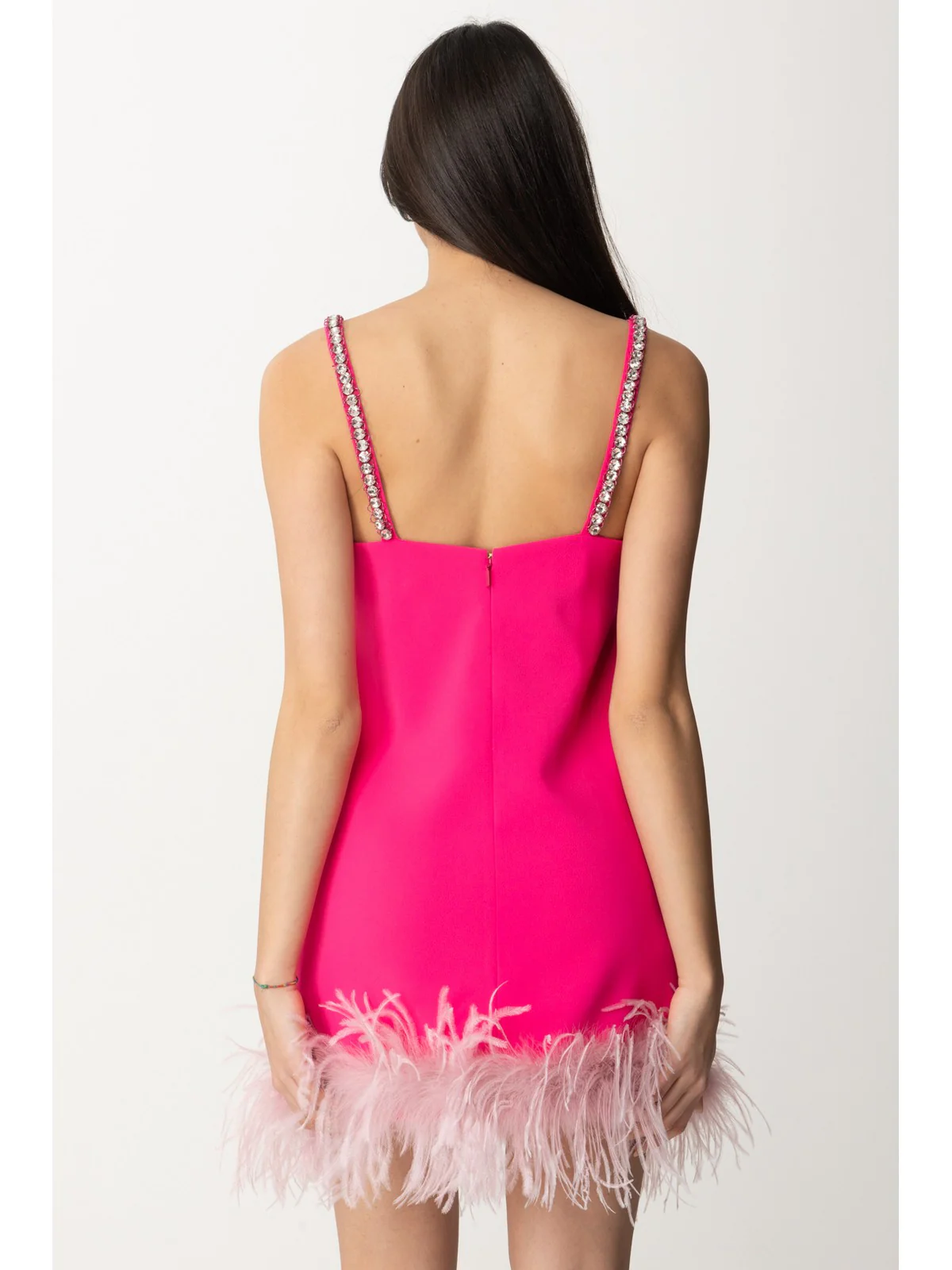 PINKO Abito Donna Trebbiano 102949-A1N0 N17 Rosa - Image 4