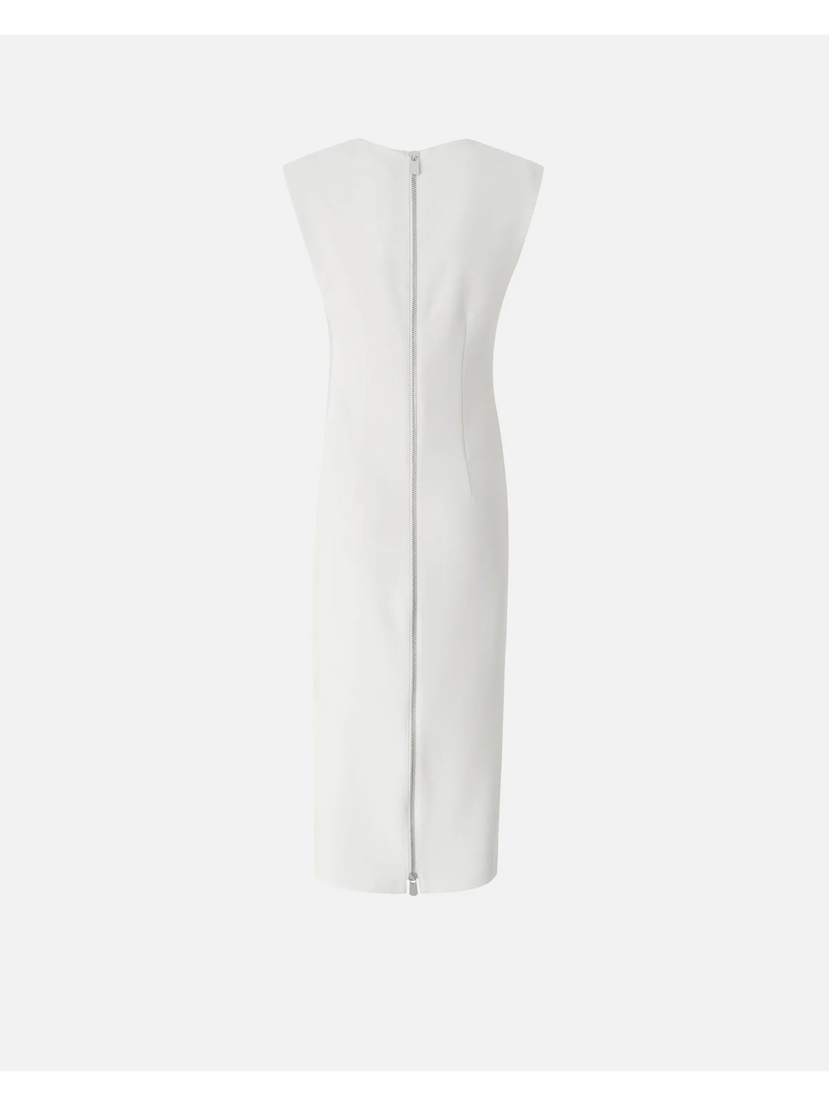 PINKO Abito Donna Valensole Abito Crepe Stretch 103960-A20A Z10 Bianco - Image 5