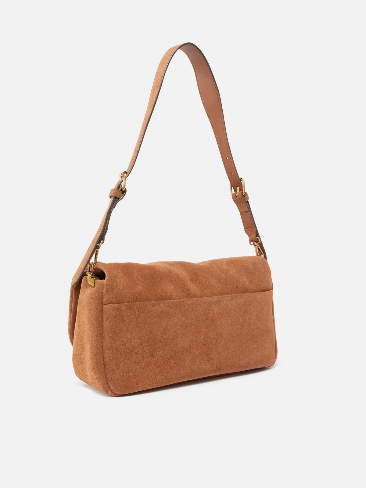 PINKO Borsa Donna CLICK SOFT HORIZONTAL HANDLE C 106178-A0F6 L17Q MARRONE - LEONE-ANTIQUE GOLD - Image 6