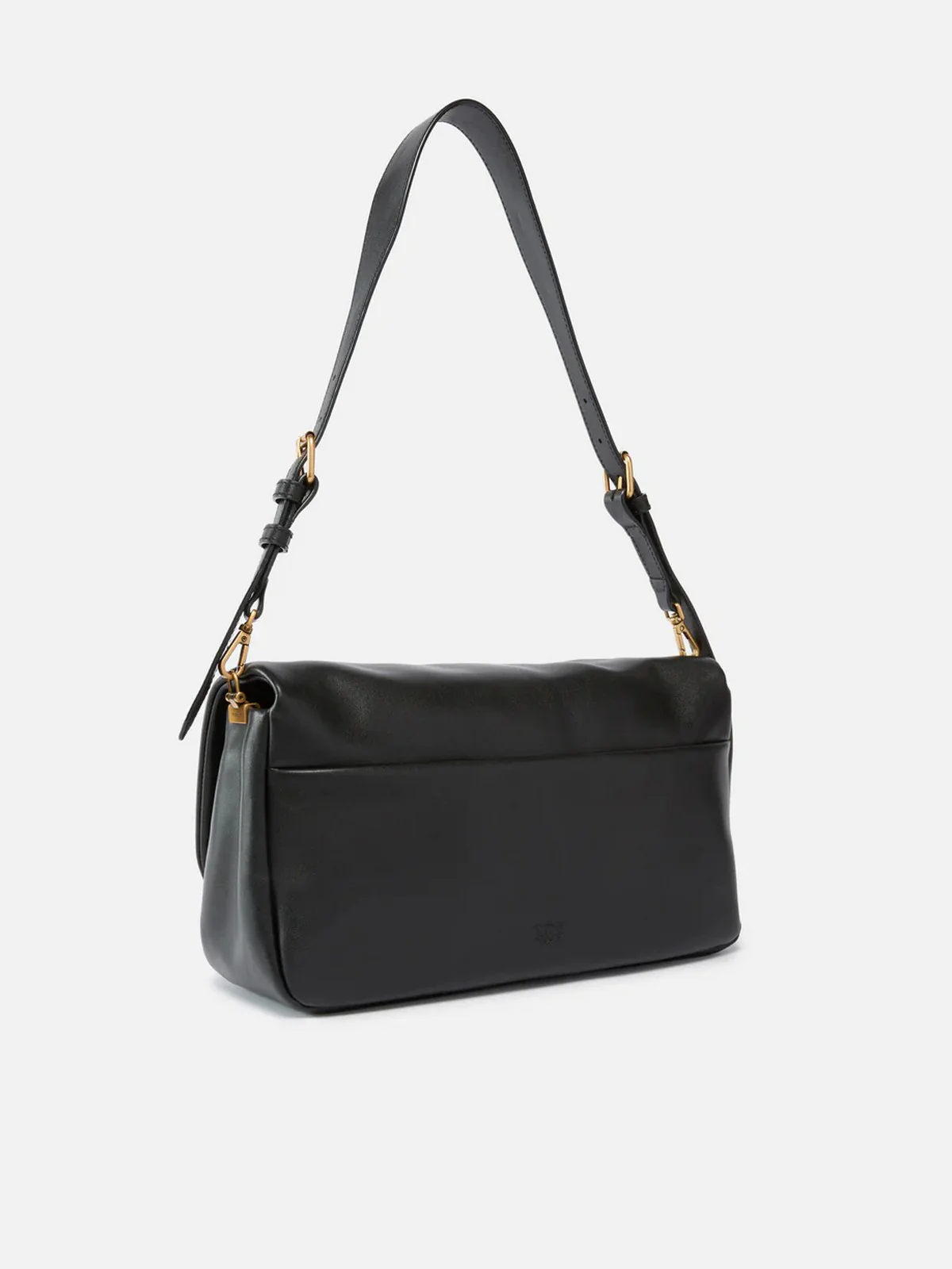 PINKO Borsa Donna CLICK SOFT HORIZONTAL HANDLE C 106178-A0QO Z99Q NERO-ANTIQUE GOLD - Image 4