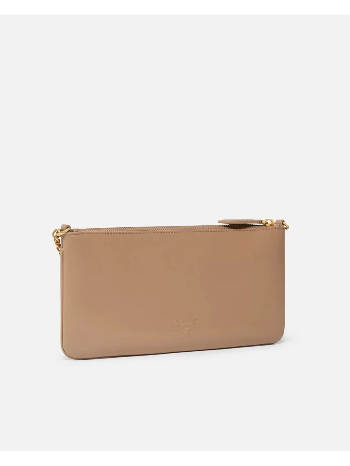 PINKO Borsa Donna Horizontal Flat Vitello Seta 102747-A0F1 D01Q BISCOTTO ZENZERO-ANTIQUE GOLD - Image 2