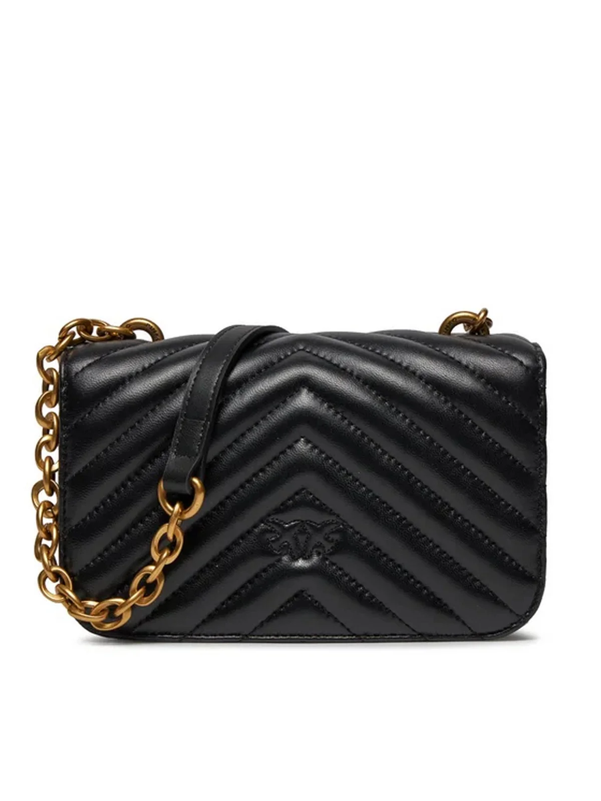 PINKO Borsa Donna Love bell mini 100048-A14Q Z99Q Nero - Image 4