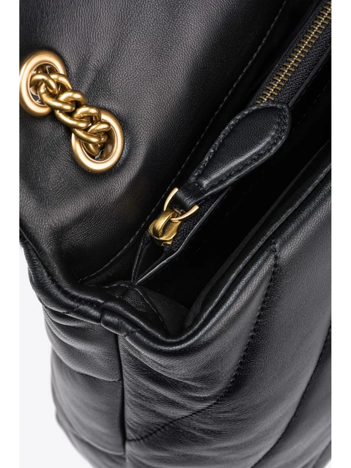 PINKO Borsa Donna Love big puff 100037-A0F2 Z99Q BLACK - Image 2