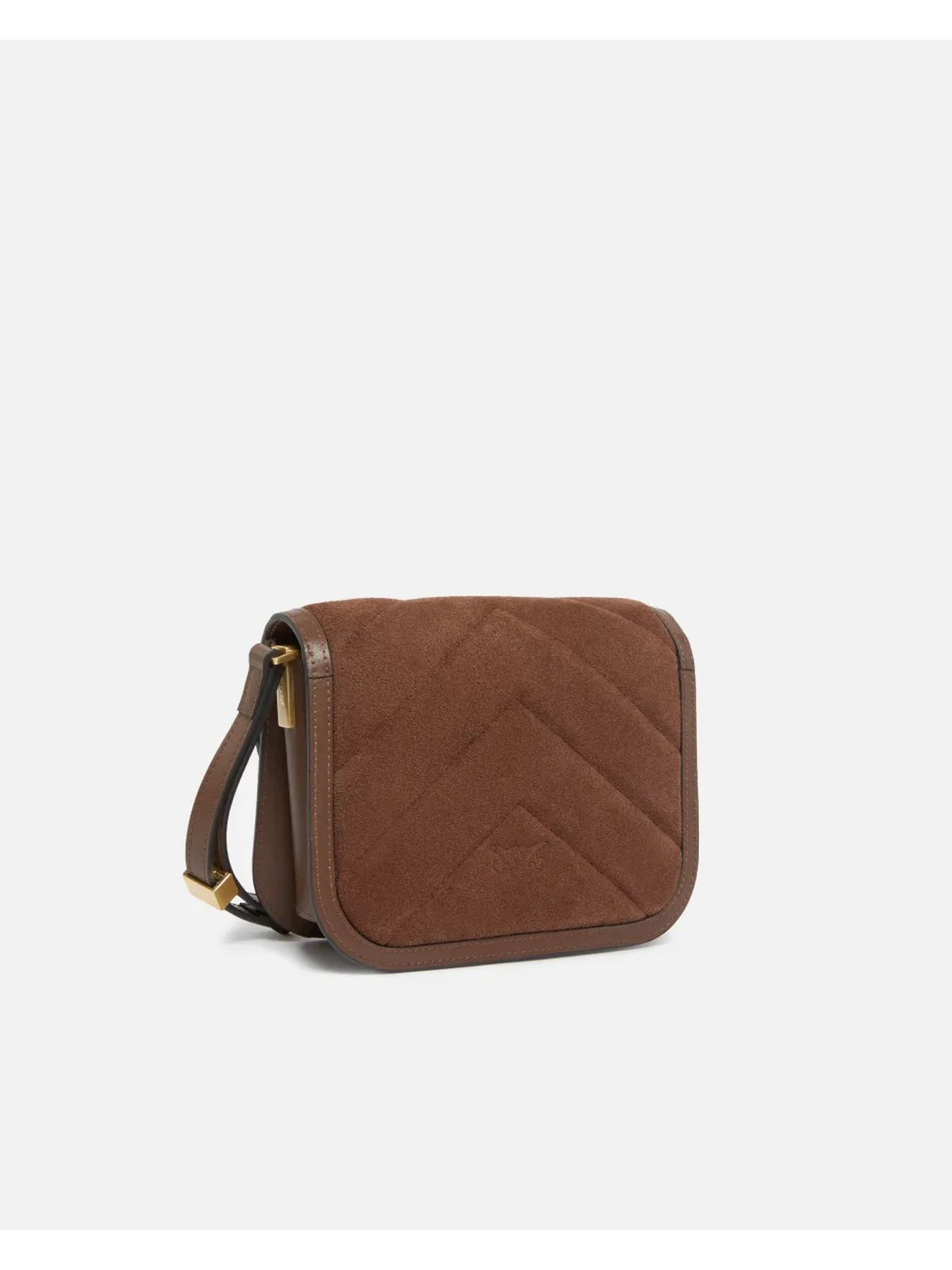 PINKO Borsa Donna LOVE BOX BAG FL MINI 104297-A2JH L74V MARRONE CASTANO MATT GOLD - Image 2