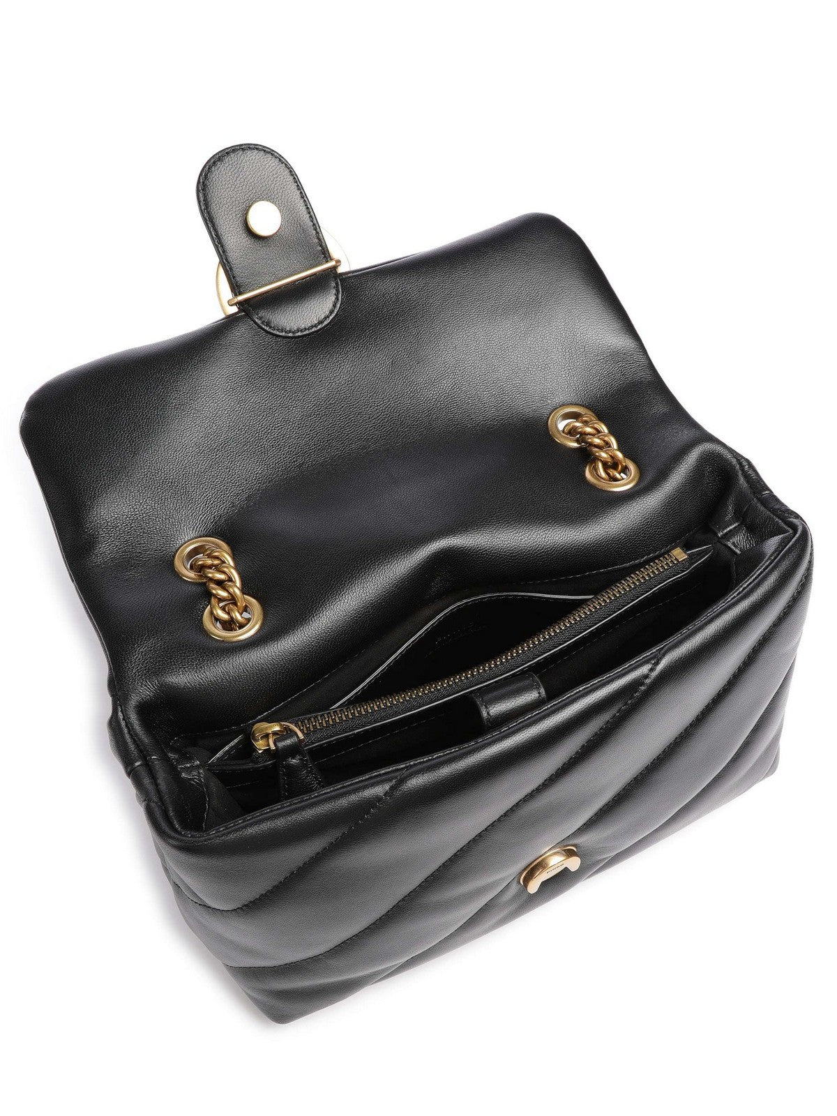 PINKO Borsa Donna Love classic puff 100038-A0F2 Z99Q BLACK - Image 3