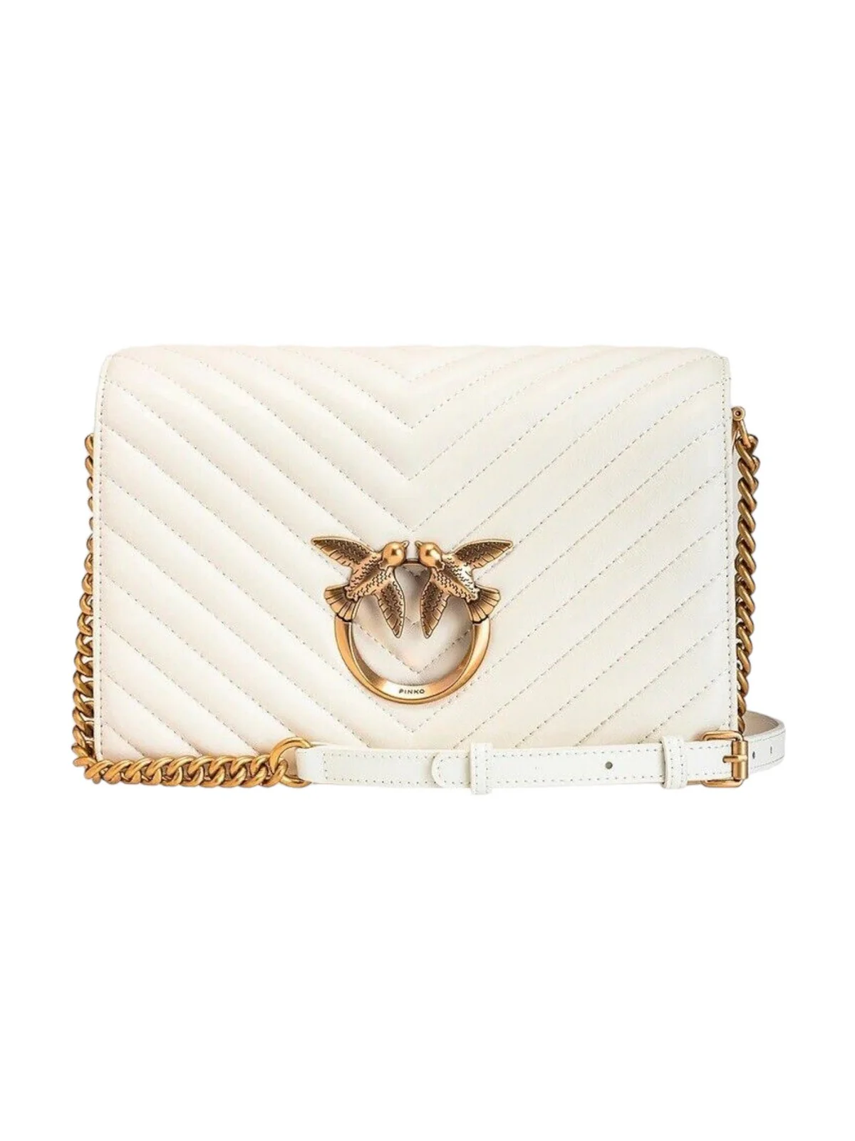 PINKO Borsa Donna Love click classic 100063-A0GK Z14Q Avorio