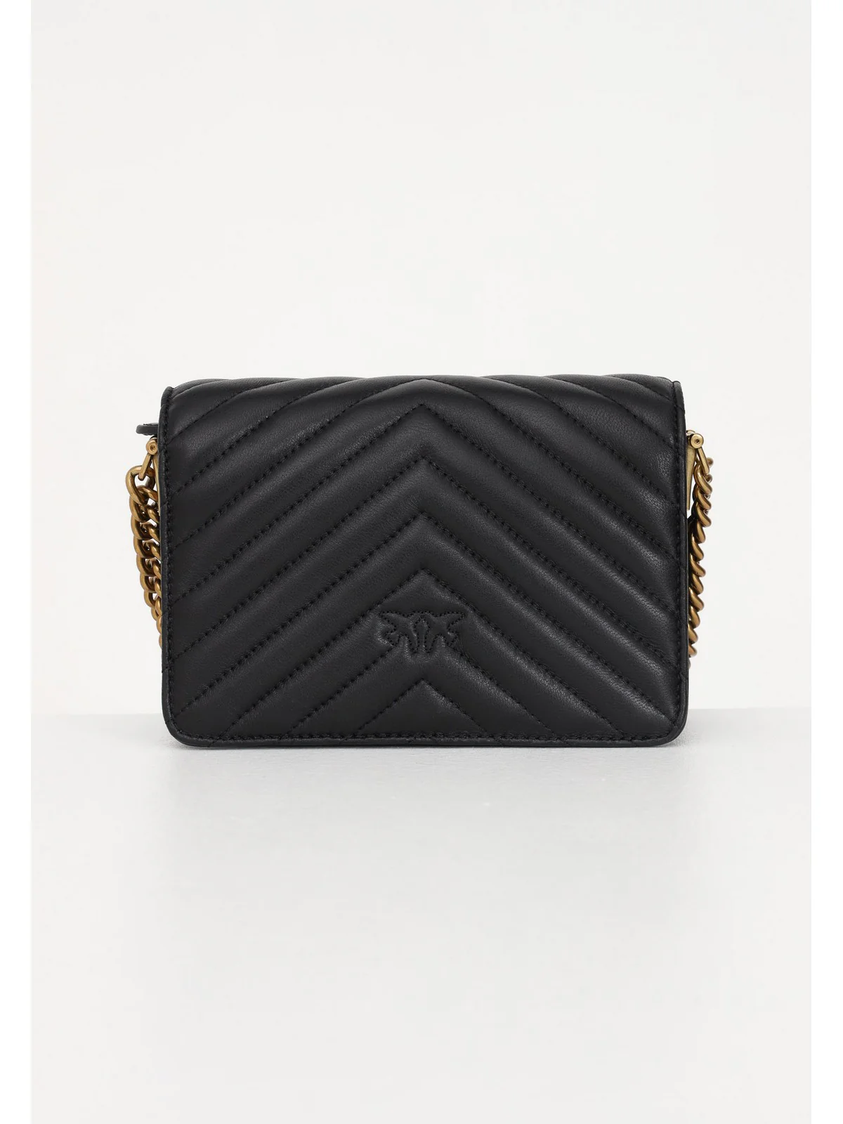 PINKO Borsa Donna Love click mini 100067-A0GK Z99Q Nero - Image 3