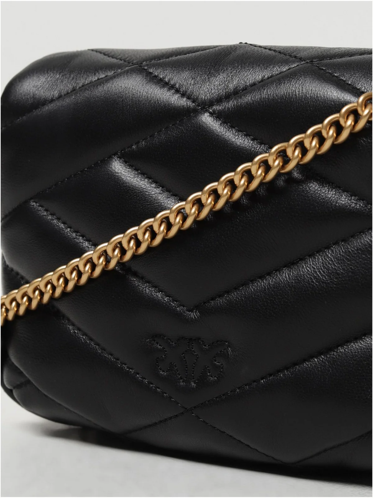 PINKO Borsa Donna Love click puff 101584-A1ET Z99Q Nero - Image 2