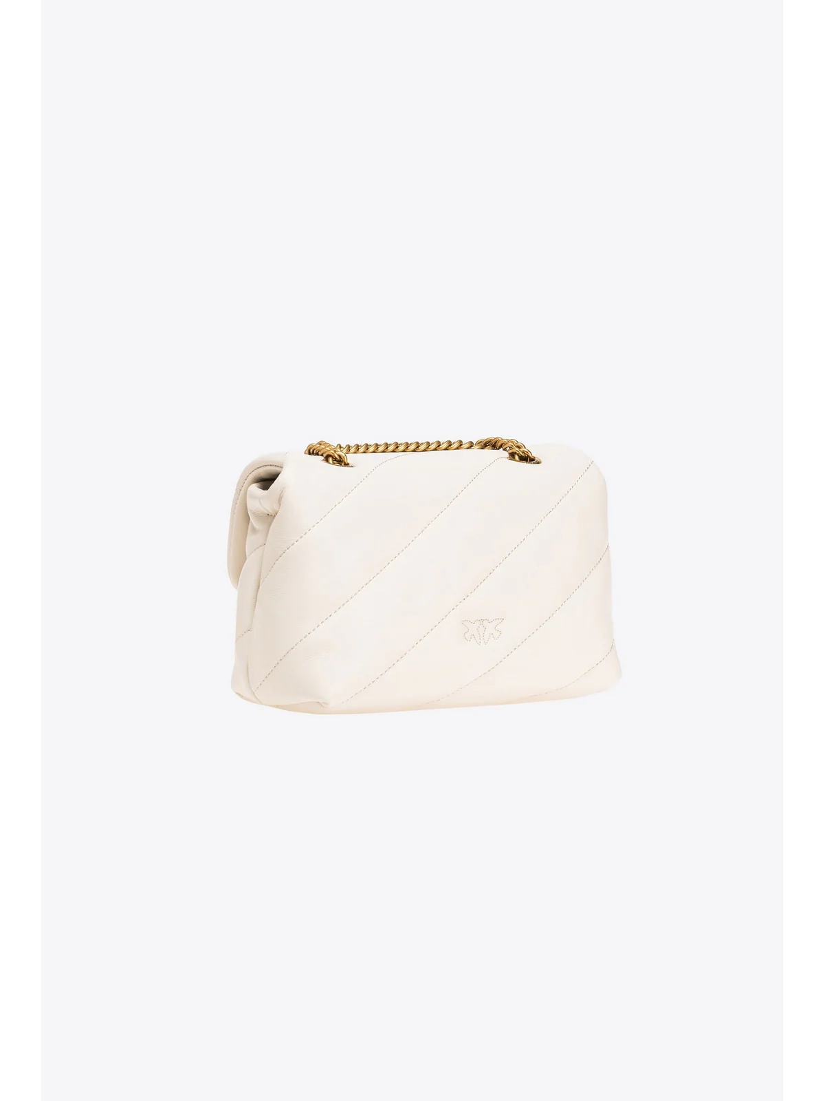 PINKO Borsa Donna Love mini puff 100039-A0F2 Z14Q Avorio - Image 5