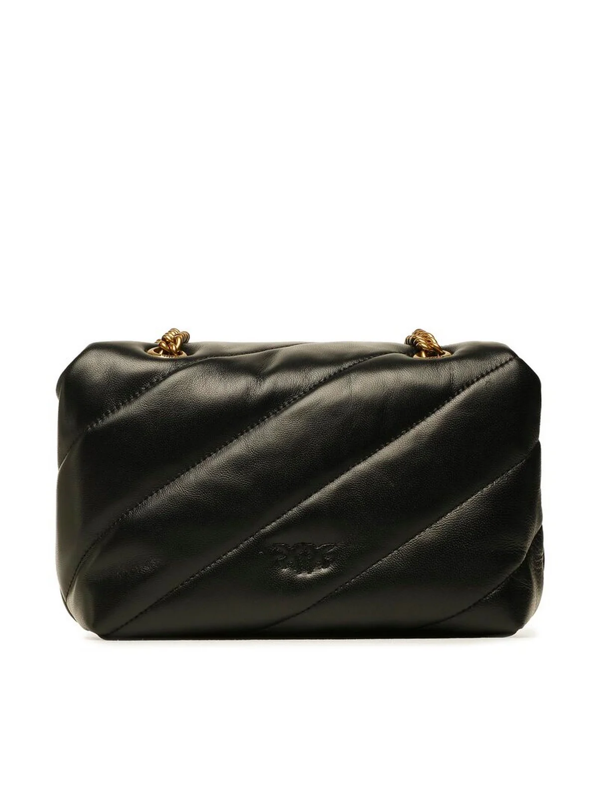 PINKO Borsa Donna Love mini puff 100039-A0F2 Z99Q BLACK - Image 3