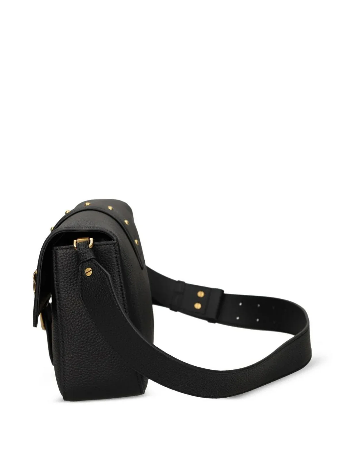 PINKO Borsa Donna LOVE ONE CLASSIC SLOUCHY FL 104524-A2OX Z99Q NERO-ANTIQUE GOLD - Image 3