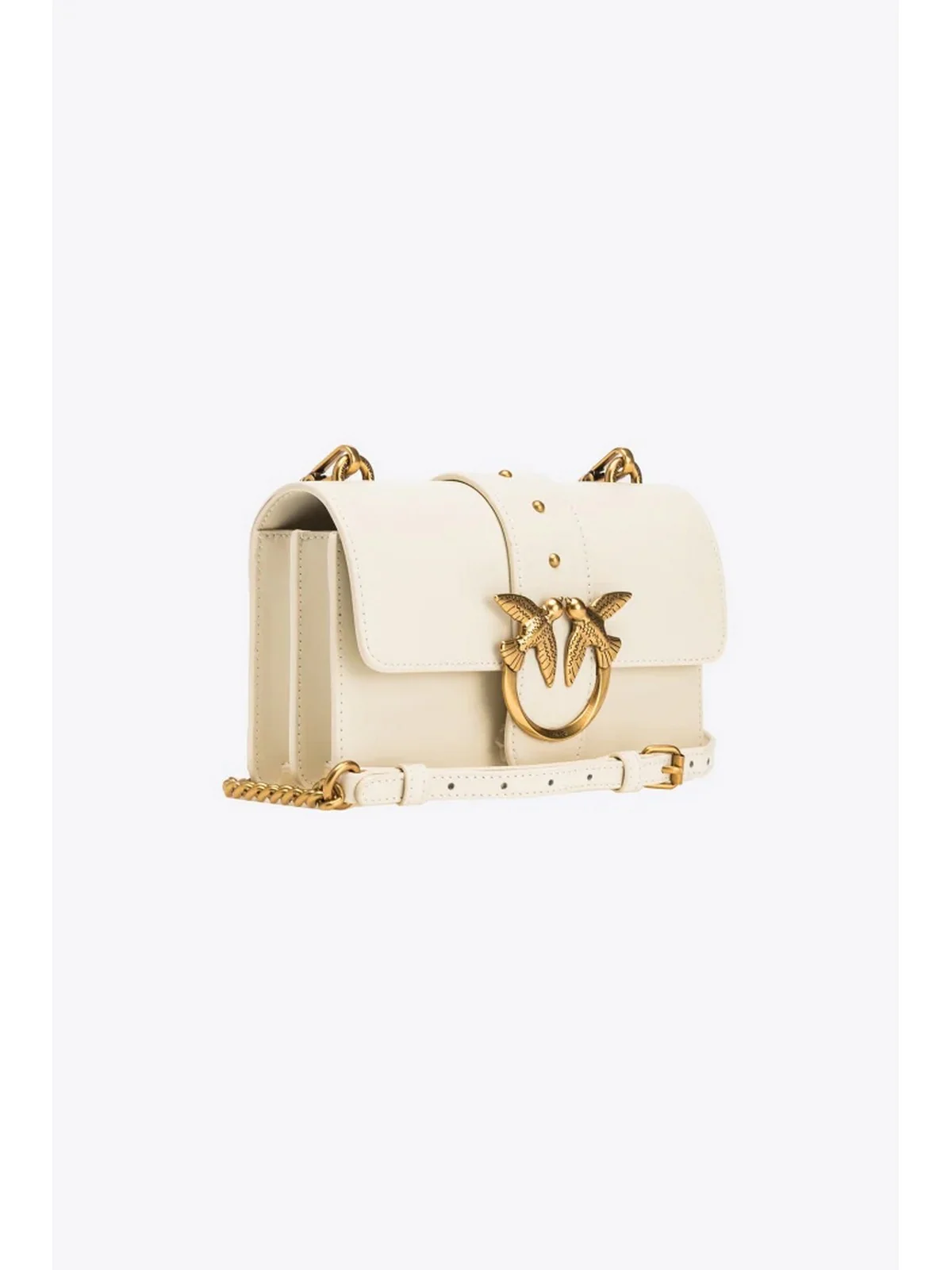 PINKO Borsa Donna Love one mini 100059-A0F1 Z14Q Avorio - Image 3