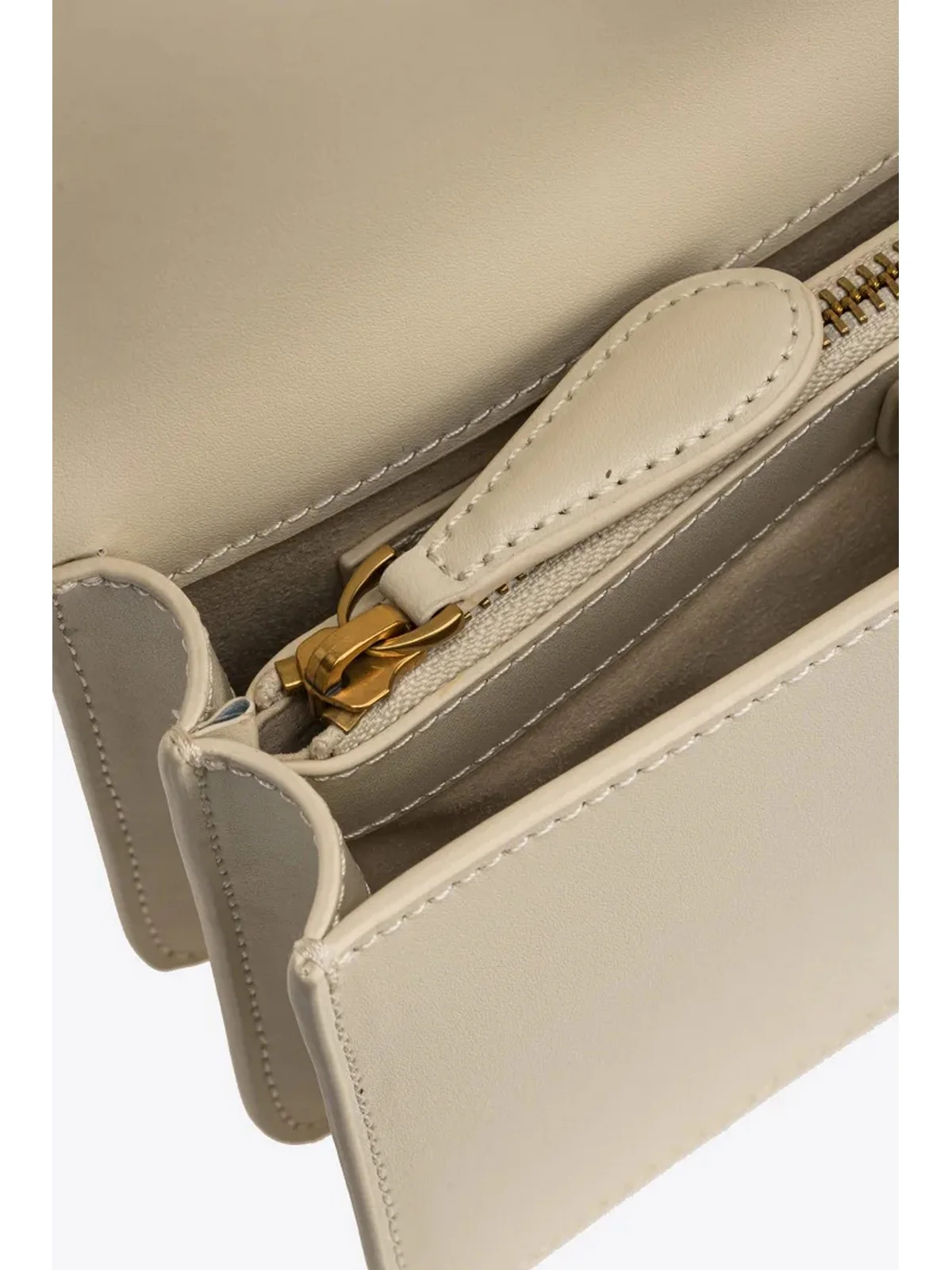 PINKO Borsa Donna Love one mini 100059-A0F1 Z14Q Avorio - Image 5