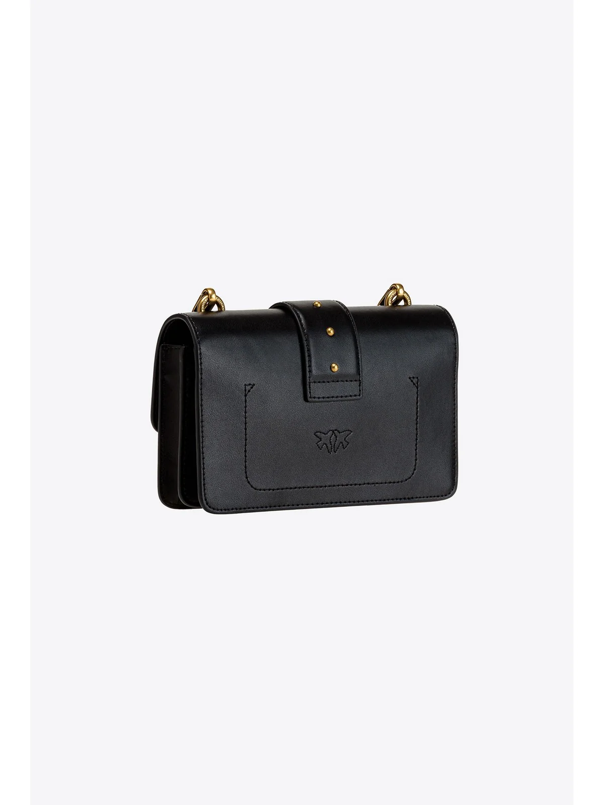 PINKO Borsa Donna Love one mini 100059-A0F1 Z99Q BLACK - Image 5