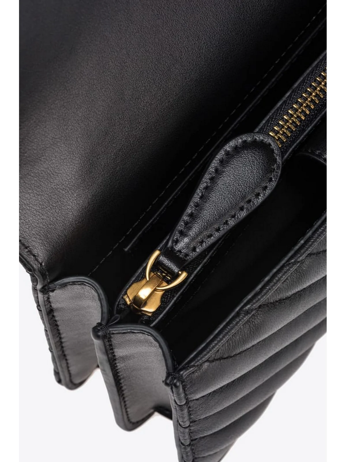 PINKO Borsa Donna Love one mini 100074-A0GK Z99Q BLACK - Image 2