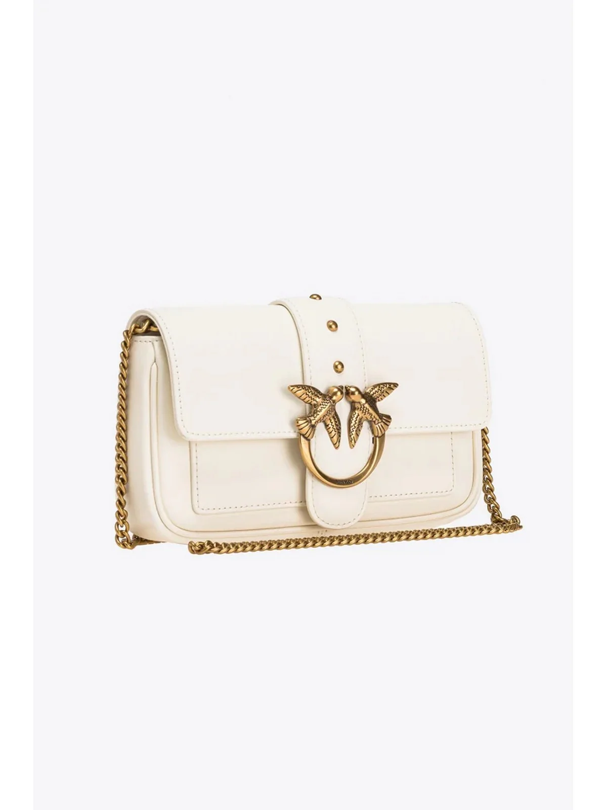 PINKO Borsa Donna Love one pocket 100061-A0F1 Z14Q Avorio - Image 5