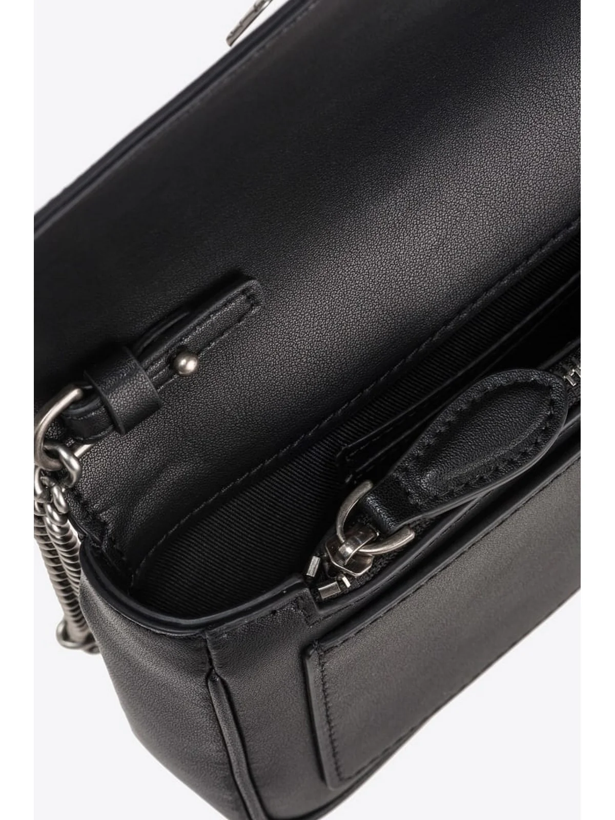 PINKO Borsa Donna Love one pocket 100061-A0F1 Z99O Nero - Image 4