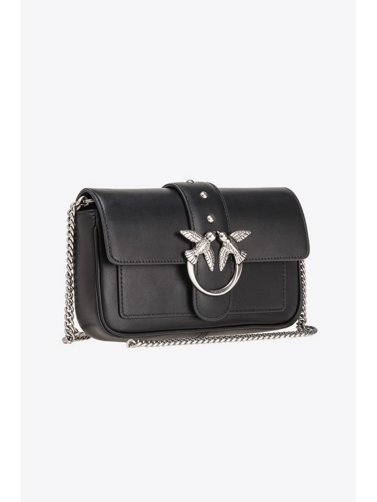 PINKO Borsa Donna Love one pocket 100061-A0F1 Z99O Nero - Image 6