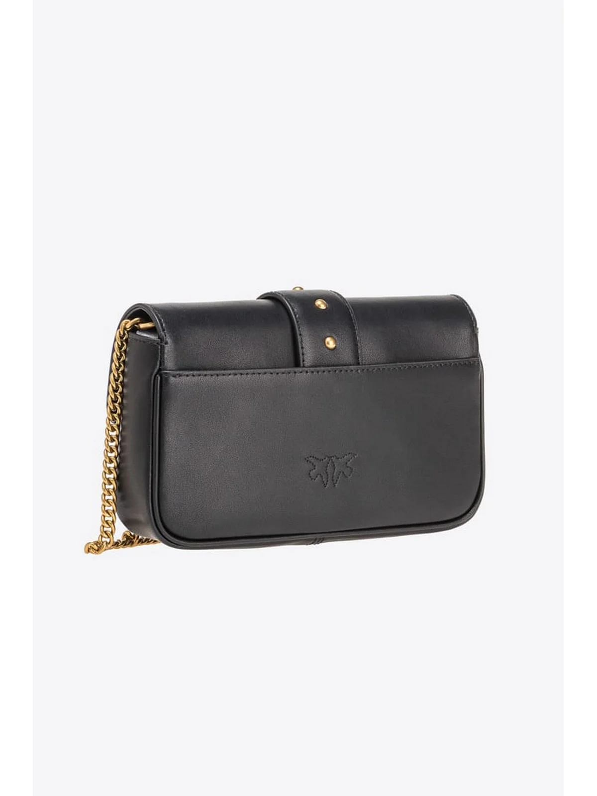 PINKO Borsa Donna Love one pocket 100061-A0F1 Z99Q BLACK - Image 3