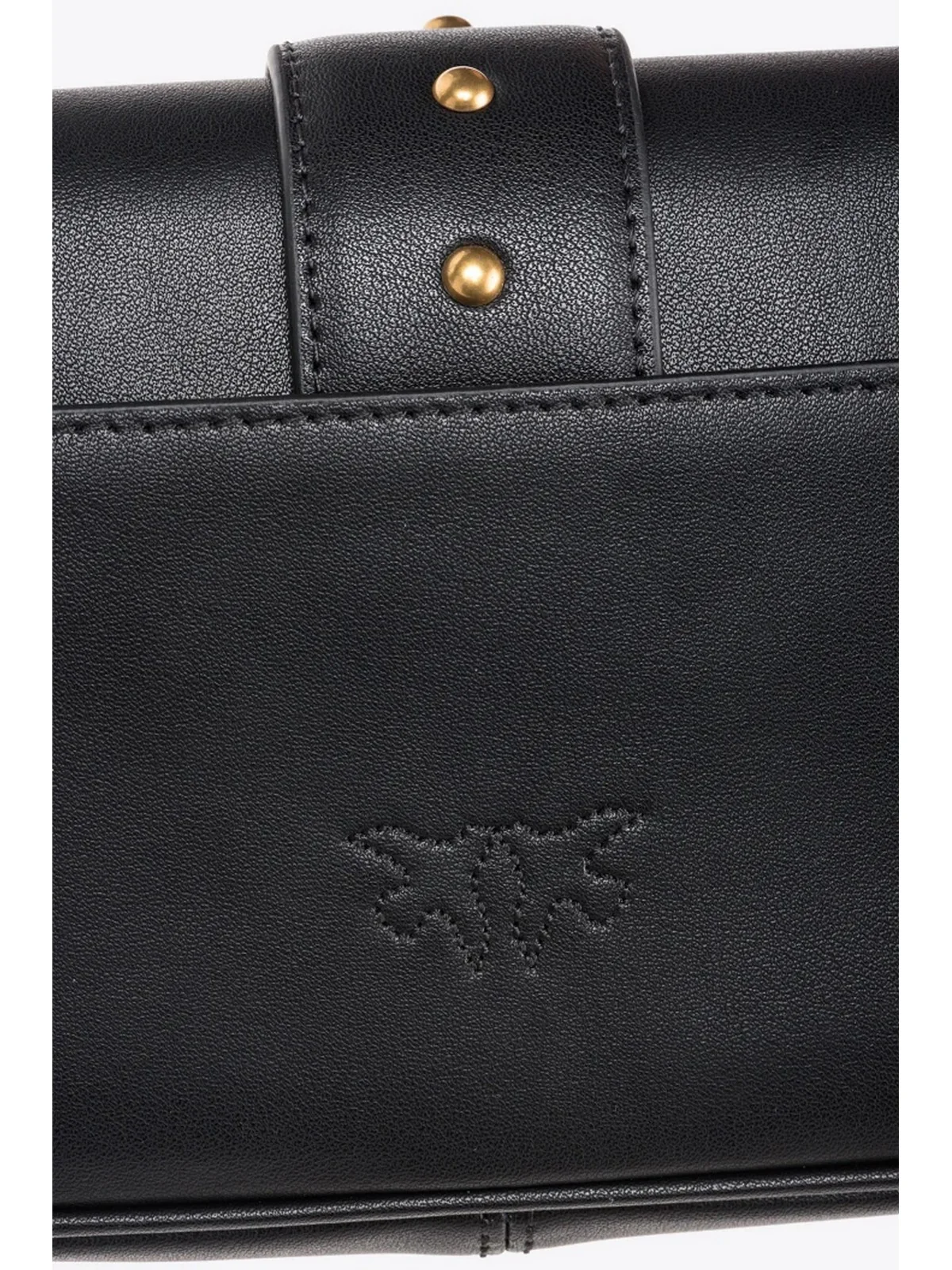 PINKO Borsa Donna Love one pocket 100061-A0F1 Z99Q BLACK - Image 5