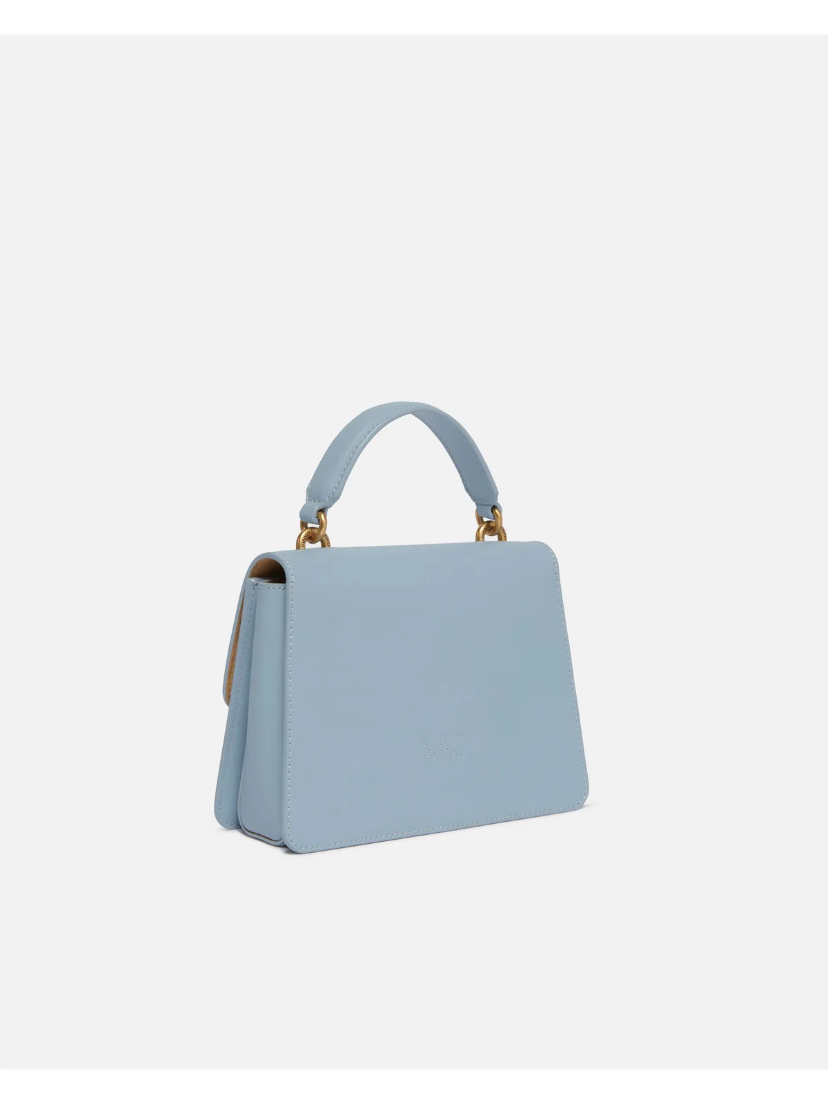 PINKO Borsa Donna Love One Top Handle Mini Light 100071-A0F1 E57Q Blu - Image 3