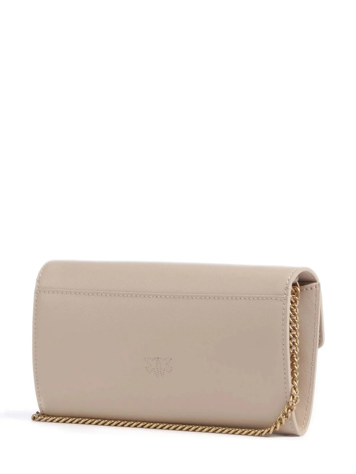 PINKO Borsa Donna Love One Wallet C Vitello Seta 100062-A0F1 C50Q Beige - Image 3