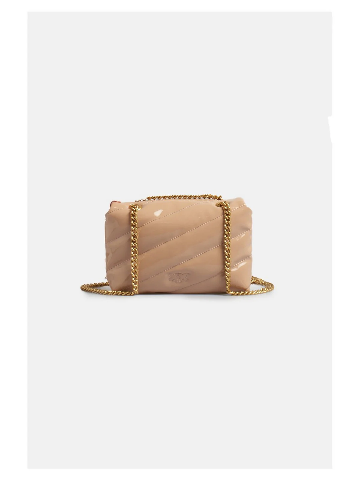 PINKO Borsa Donna Love Puff Baby Cl Ecovernice+P 100040-A1UP O81Q Rosa - Image 2