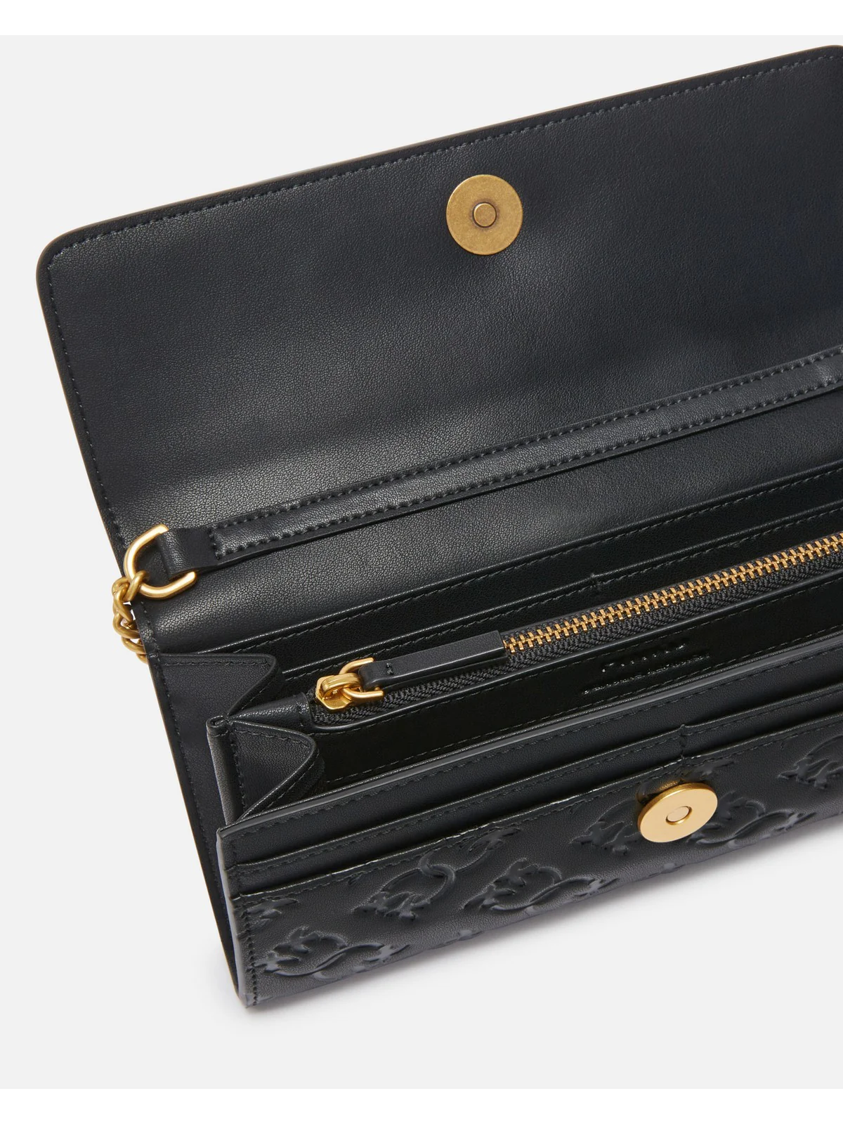 PINKO Borsa Donna Love Tiny Birds Wallet C Vitel 103765-A1YB Z99Q Nero - Image 3