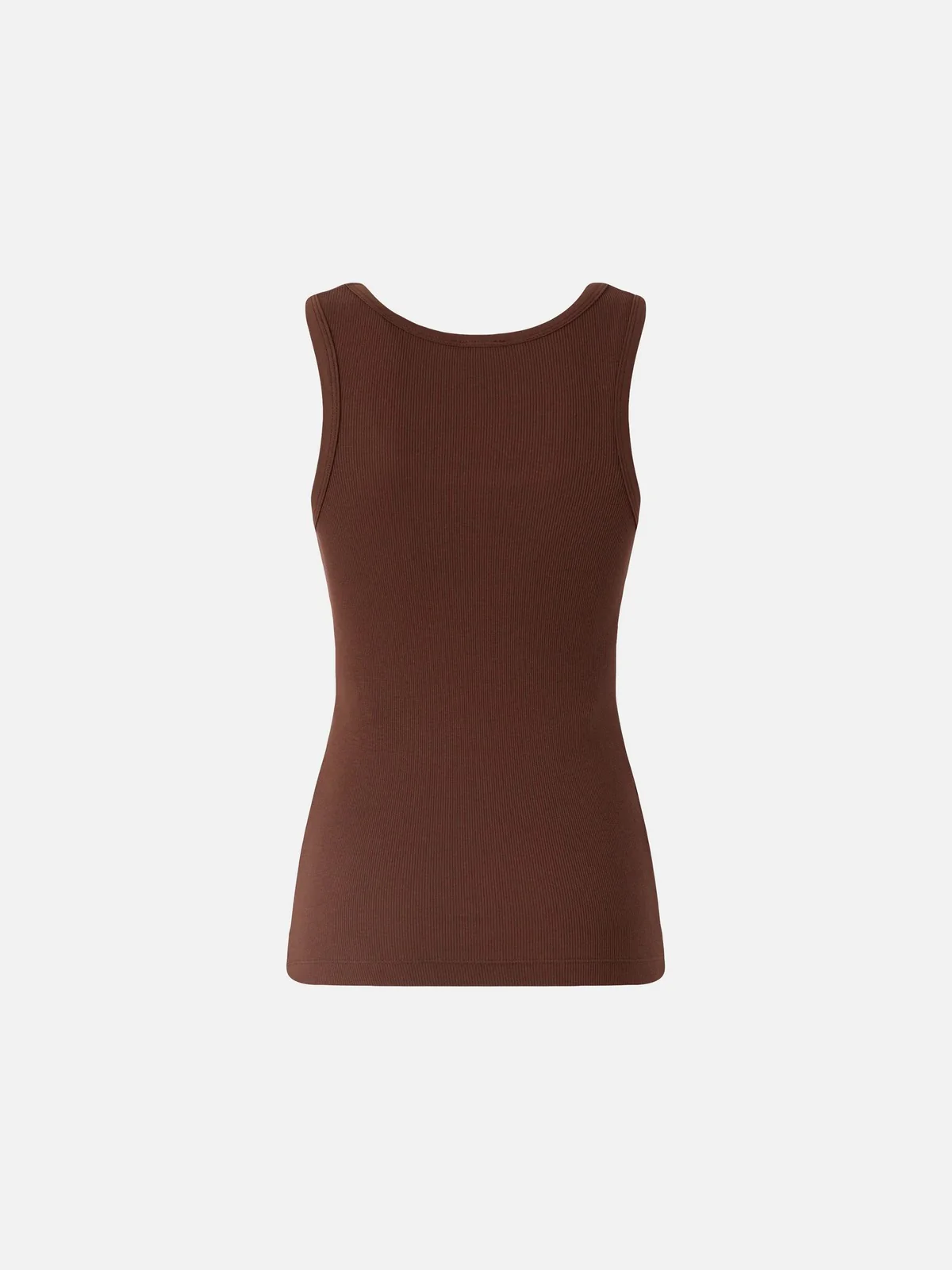 PINKO Canotta Donna CALCOLATORE CANOTTIERA 100807-A338 L78 MARRONE TERRA X PIANTE - Image 2