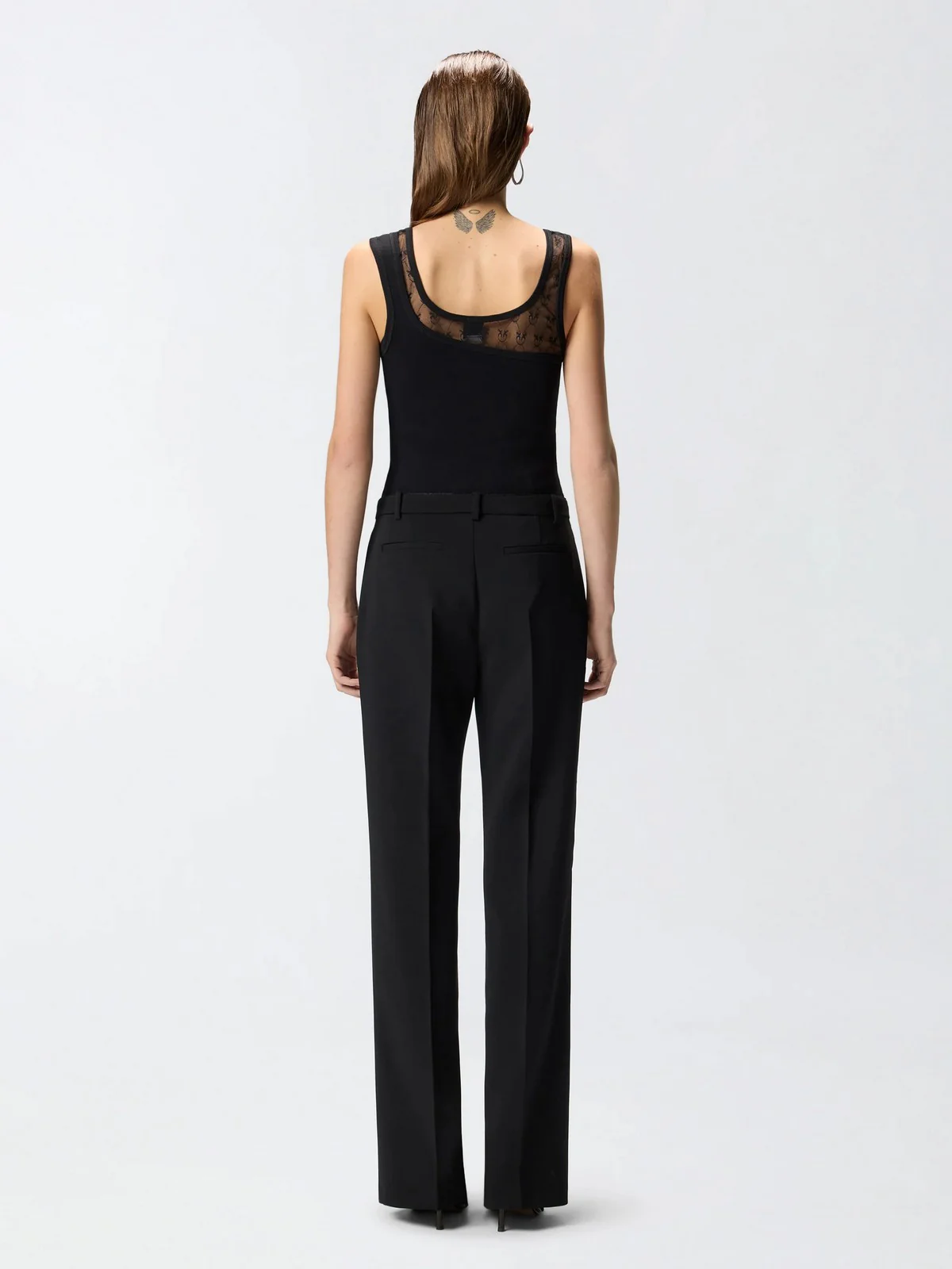 PINKO Canotta Donna CUPBOARD CANOTTA 106461-A362 Z99 NERO LIMOUSINE - Image 5