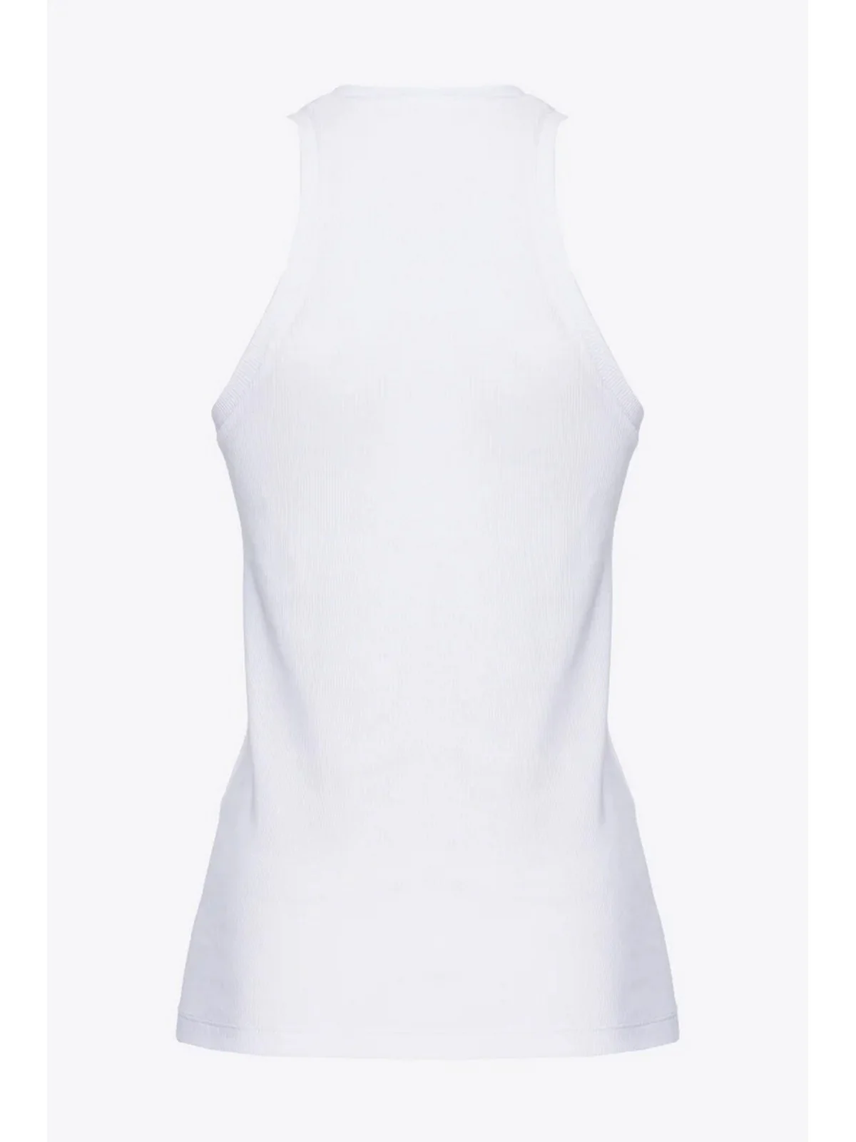 PINKO Canotta Donna Distinto 100822-A15E Z04 Bianco - Image 2