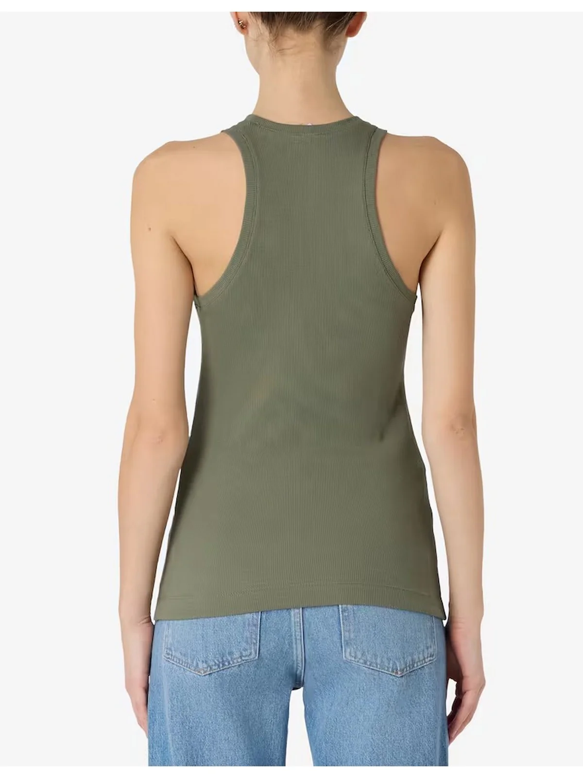 PINKO Canotta Donna DISTINTO CANOTTIERA COSTINA CO 100822-A2C1 V49 Verde - Image 3