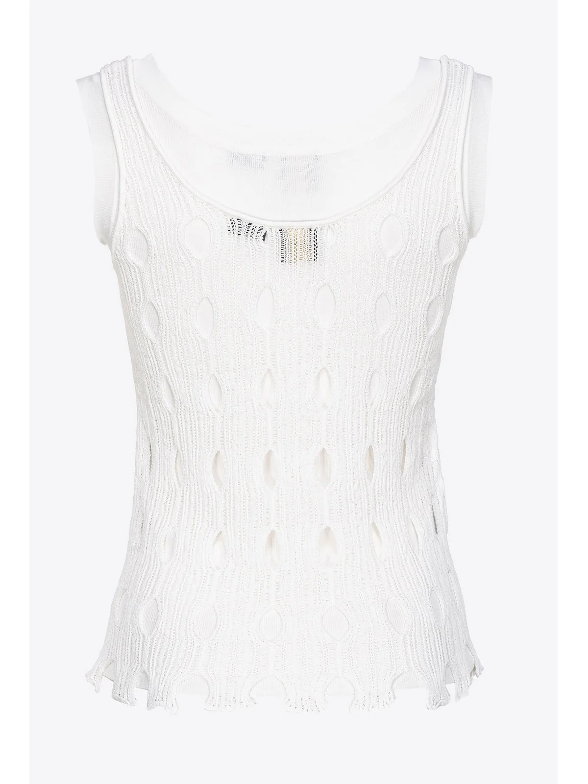 PINKO Canotta Donna Rambo 103468-A1UN Z04 Bianco - Image 2