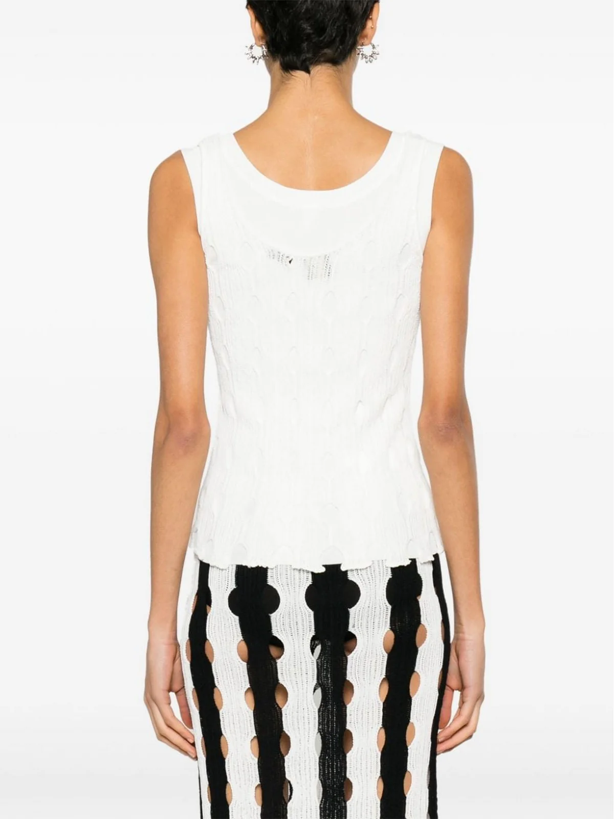 PINKO Canotta Donna Rambo 103468-A1UN Z04 Bianco - Image 4