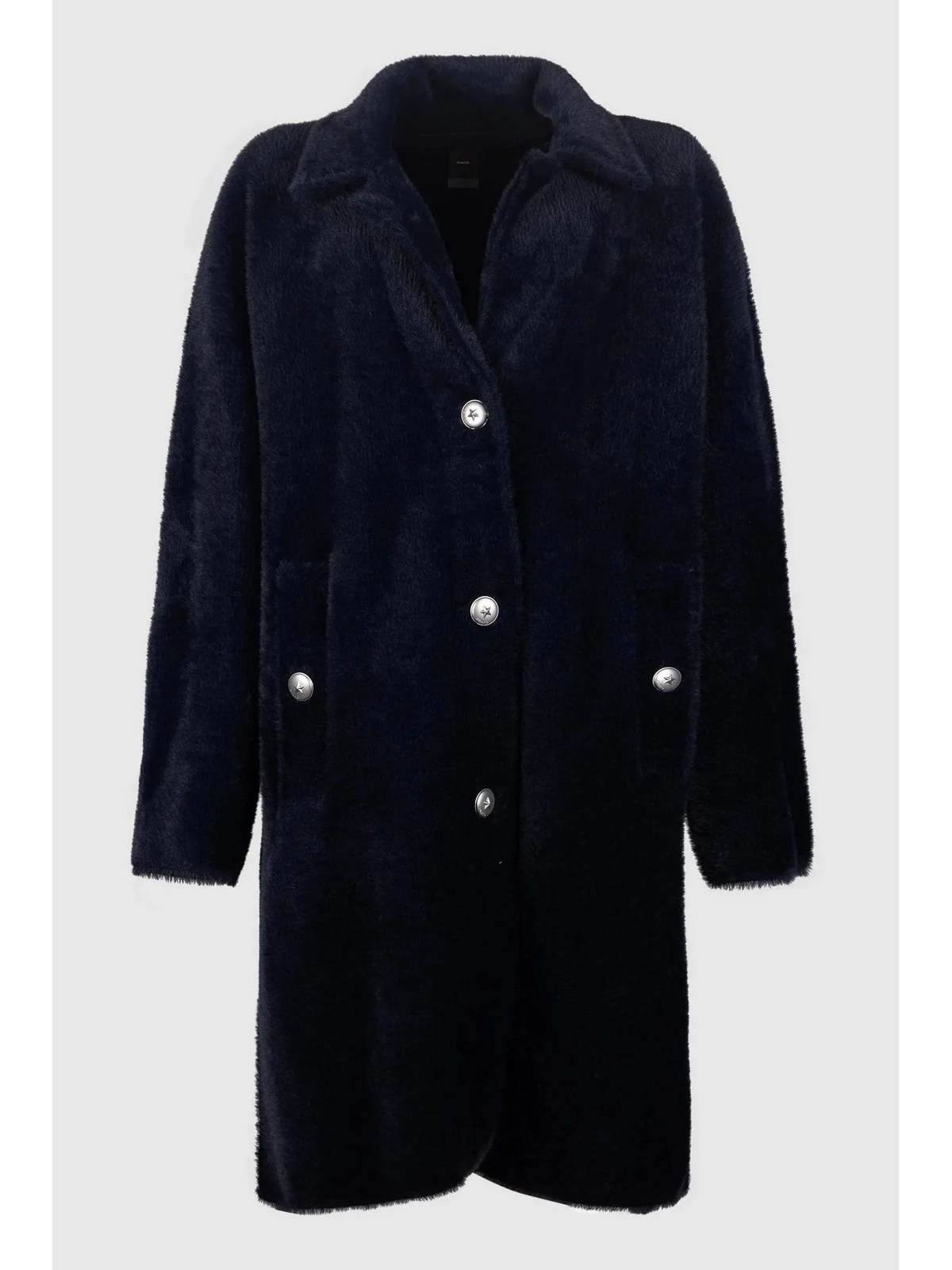 PINKO Cappotto Donna ZANTE CAPPOTTO 105415-A0DI G83 BLU SCURISSIMO - Image 2