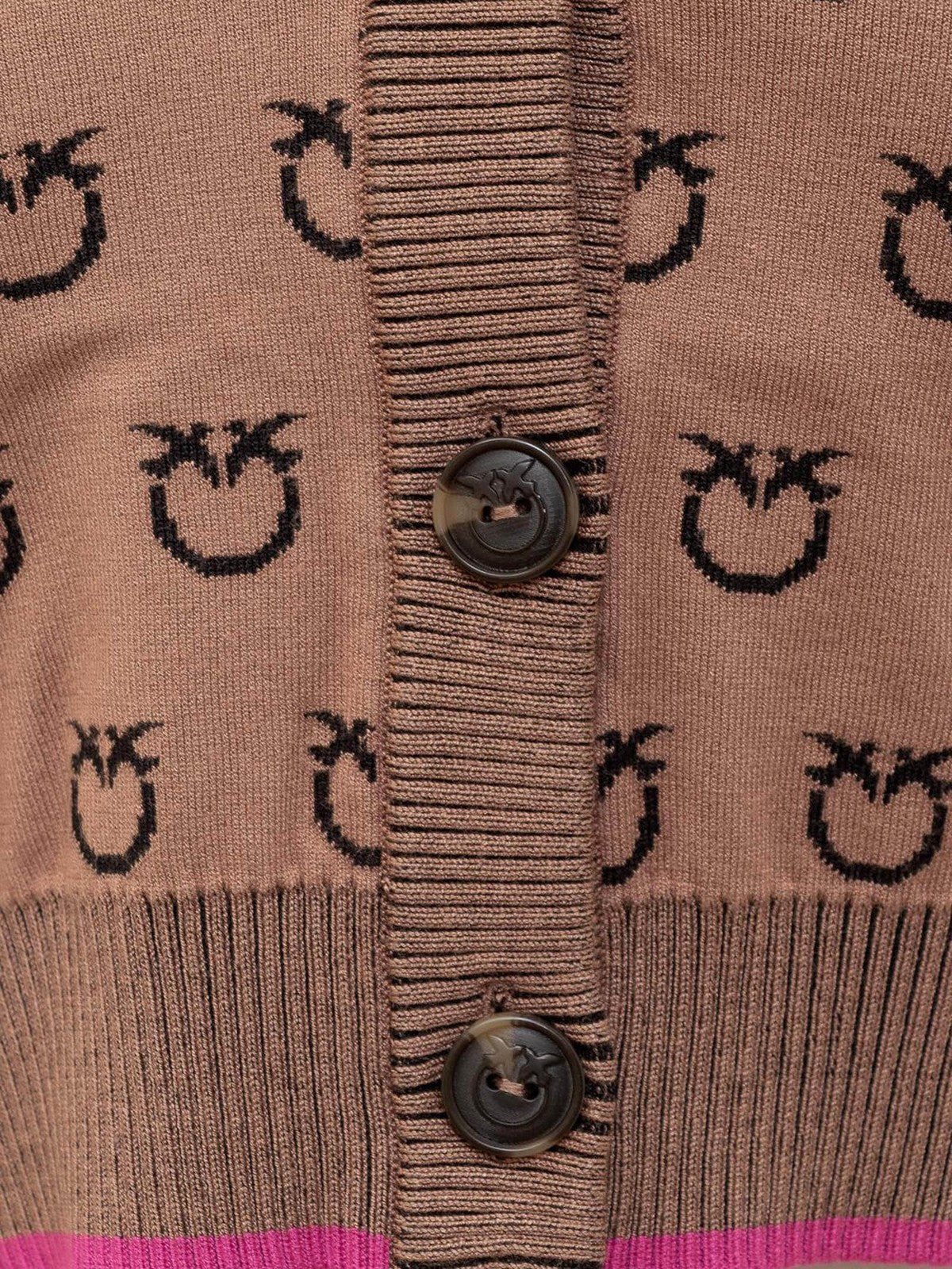 PINKO Cardigan Donna  101563-A112 CZ3 Marrone - Image 2