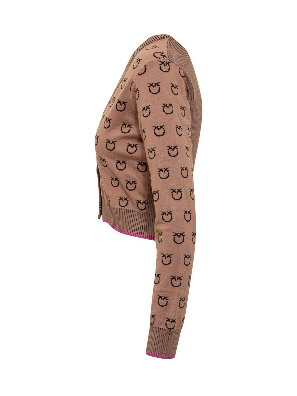 PINKO Cardigan Donna  101563-A112 CZ3 Marrone - Image 3