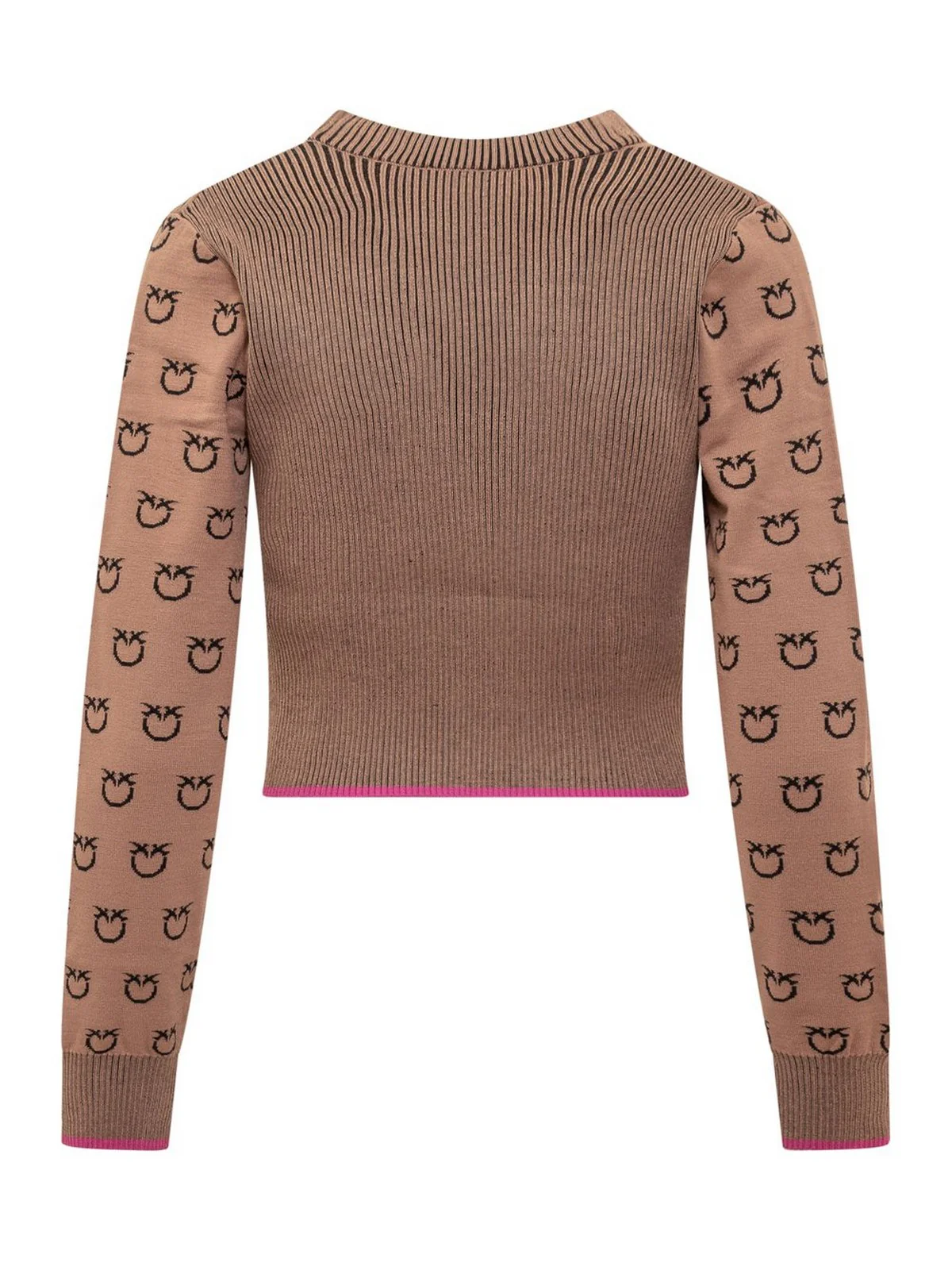 PINKO Cardigan Donna  101563-A112 CZ3 Marrone - Image 4