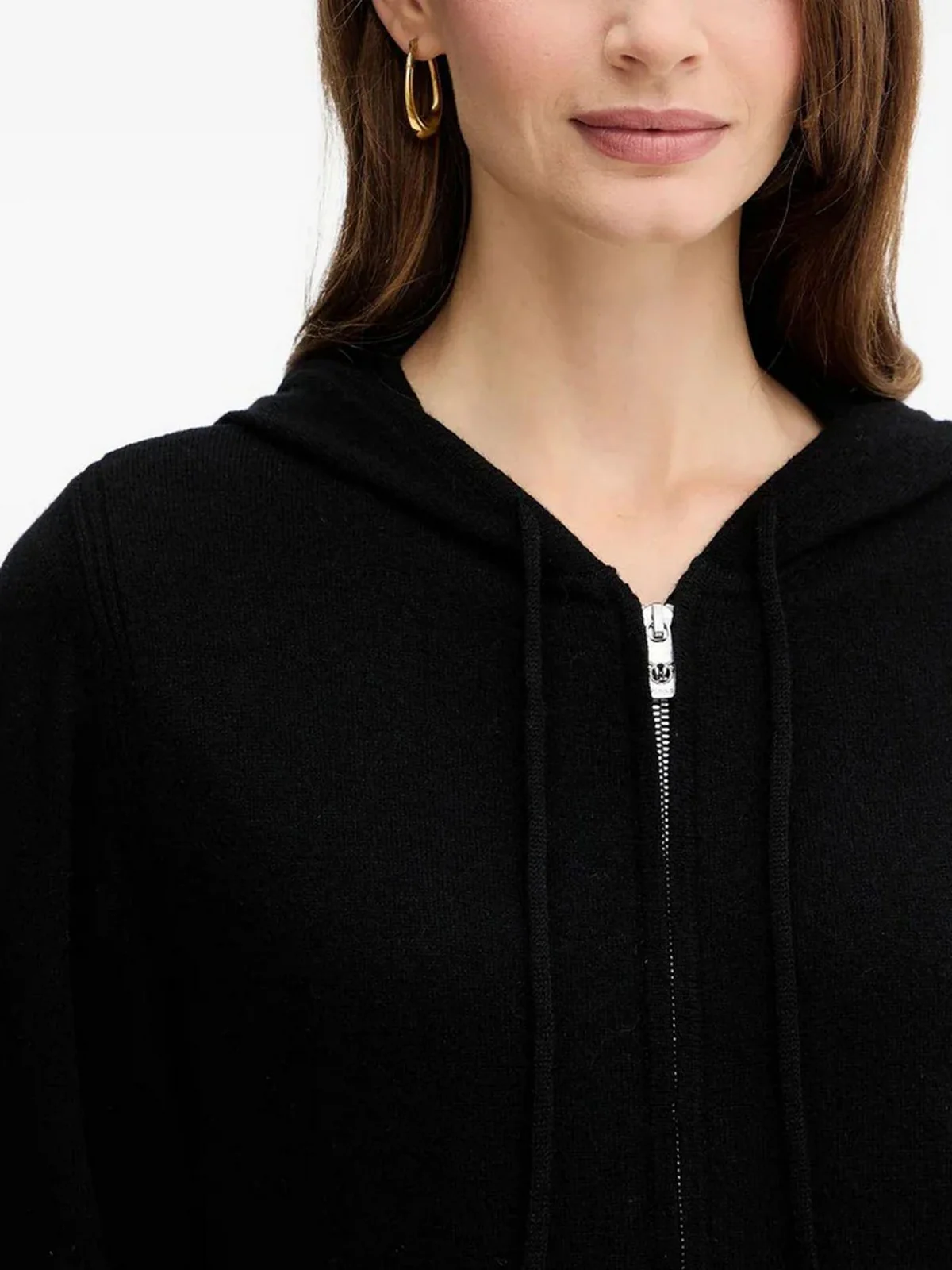 PINKO Cardigan Donna SULLAWESI CARDIGAN 105491-A2Q9 Z99 NERO LIMOUSINE - Image 5