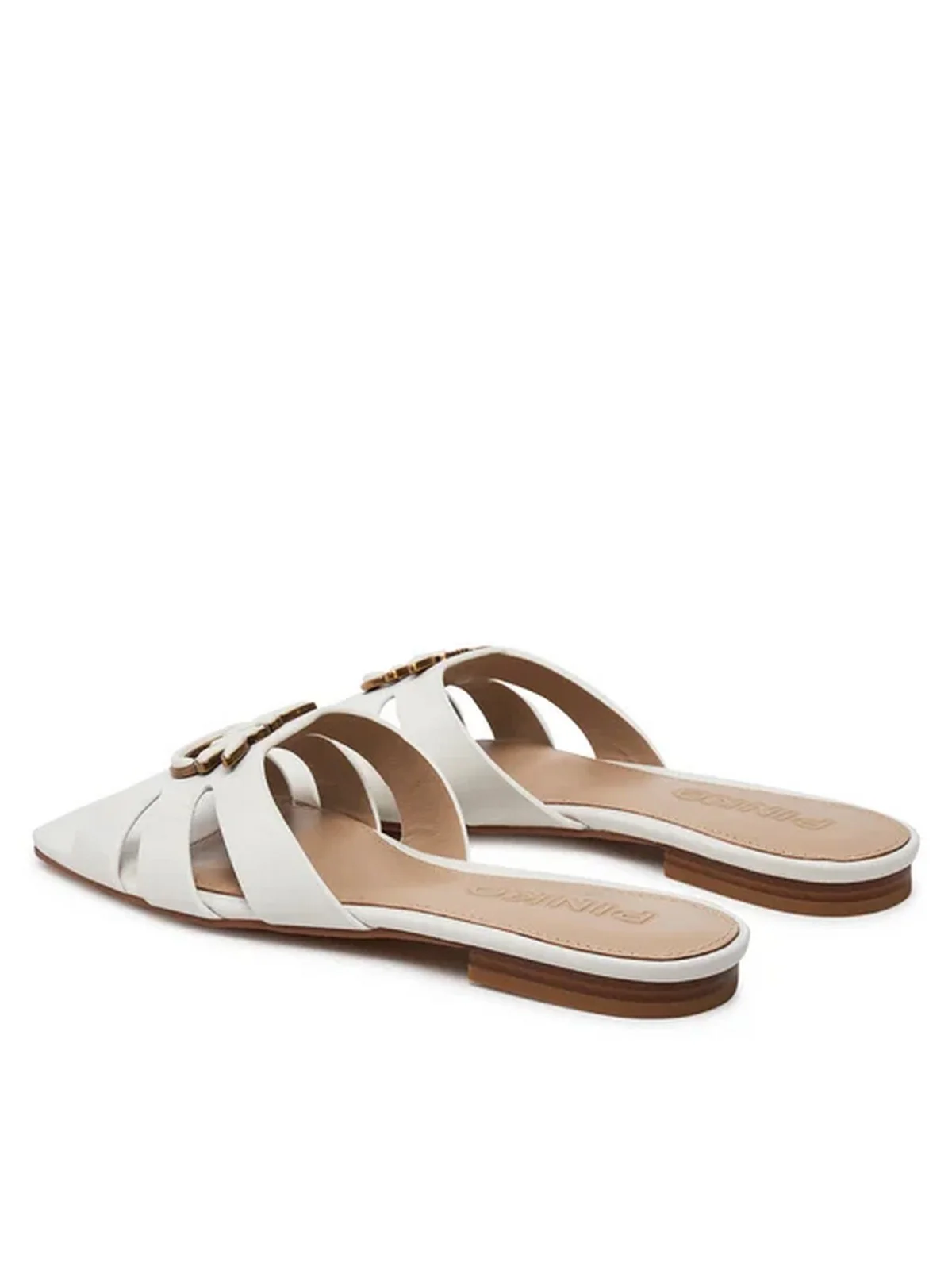 PINKO Ciabatta Donna MARLI 09 SD0313P003 Z12 Bianco - Image 3