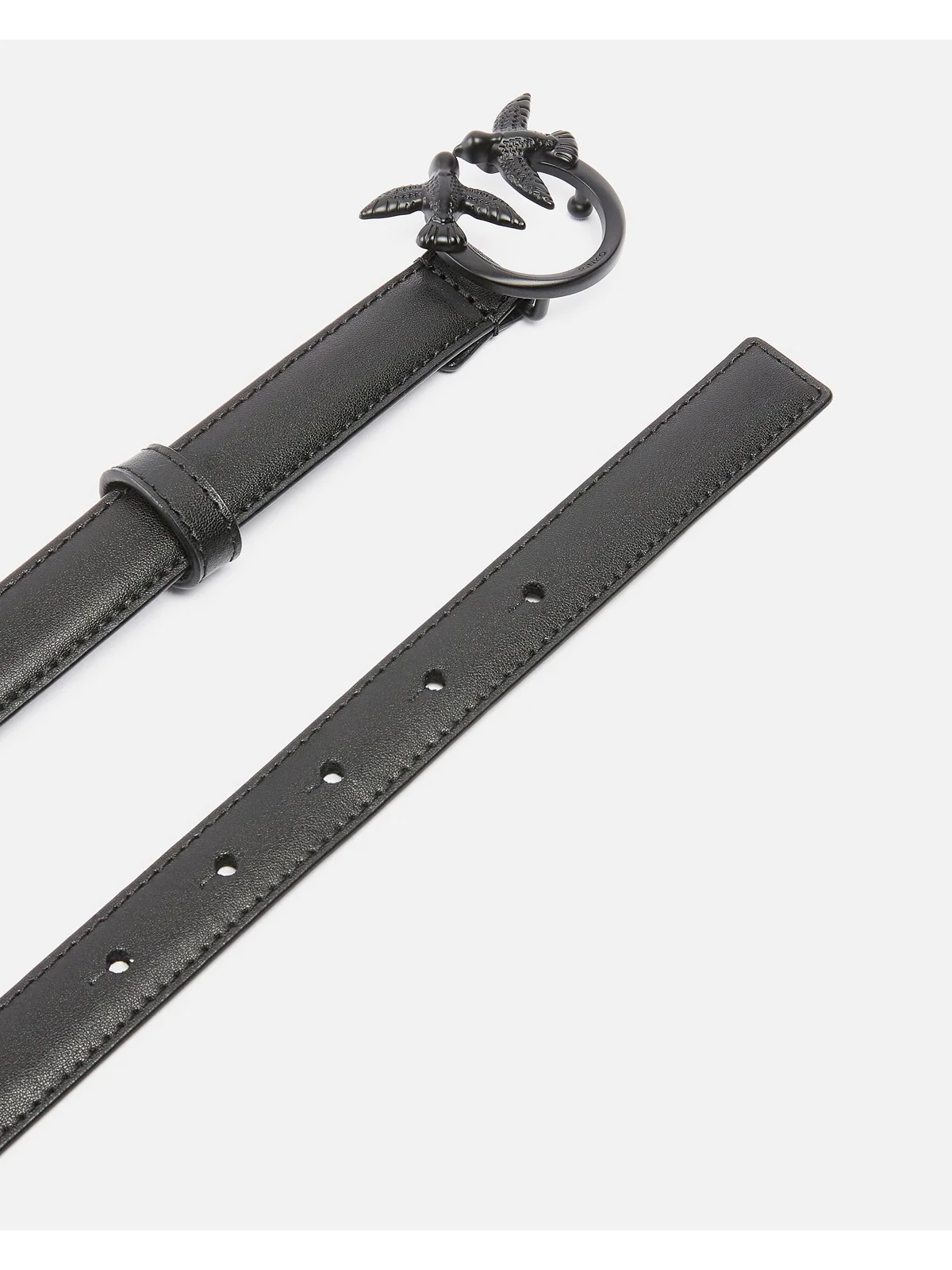 PINKO Cintura Donna LOVE BERRY H2 BELT.LOW 100143-A1K2 Z99B NERO LIMOUSINE BLOCK COLOR - Image 4