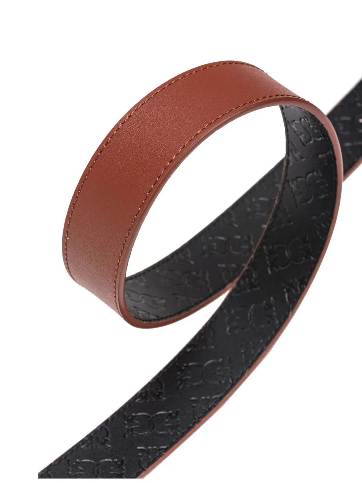 PINKO Cintura Donna Love Berry H3 Belt Vit.Seta Mo 100125-A1Z6 LZ9Q Nero - Image 4