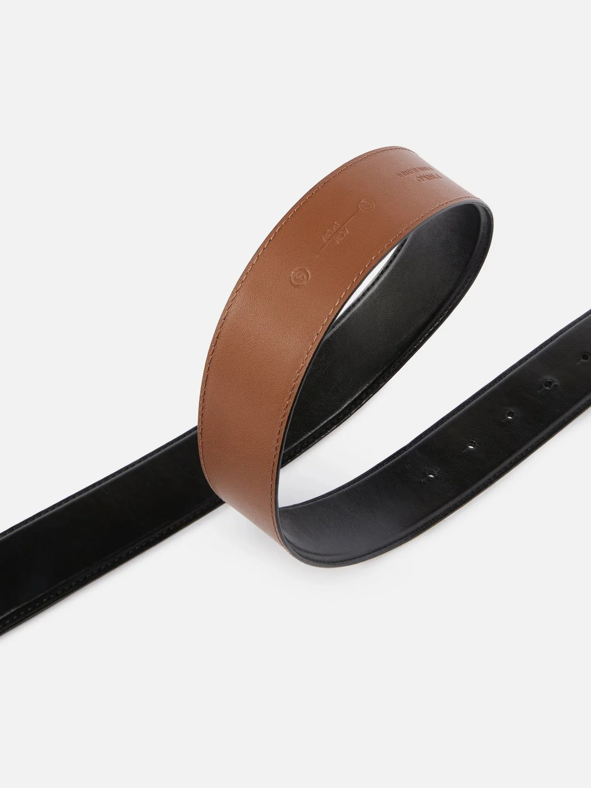 PINKO Cintura Donna LOVE BERRY H4 BELT.LOW VITELLO 100120-A31J ZL2Q NERO/CUOIO-ANTIQUE GOLD - Image 4